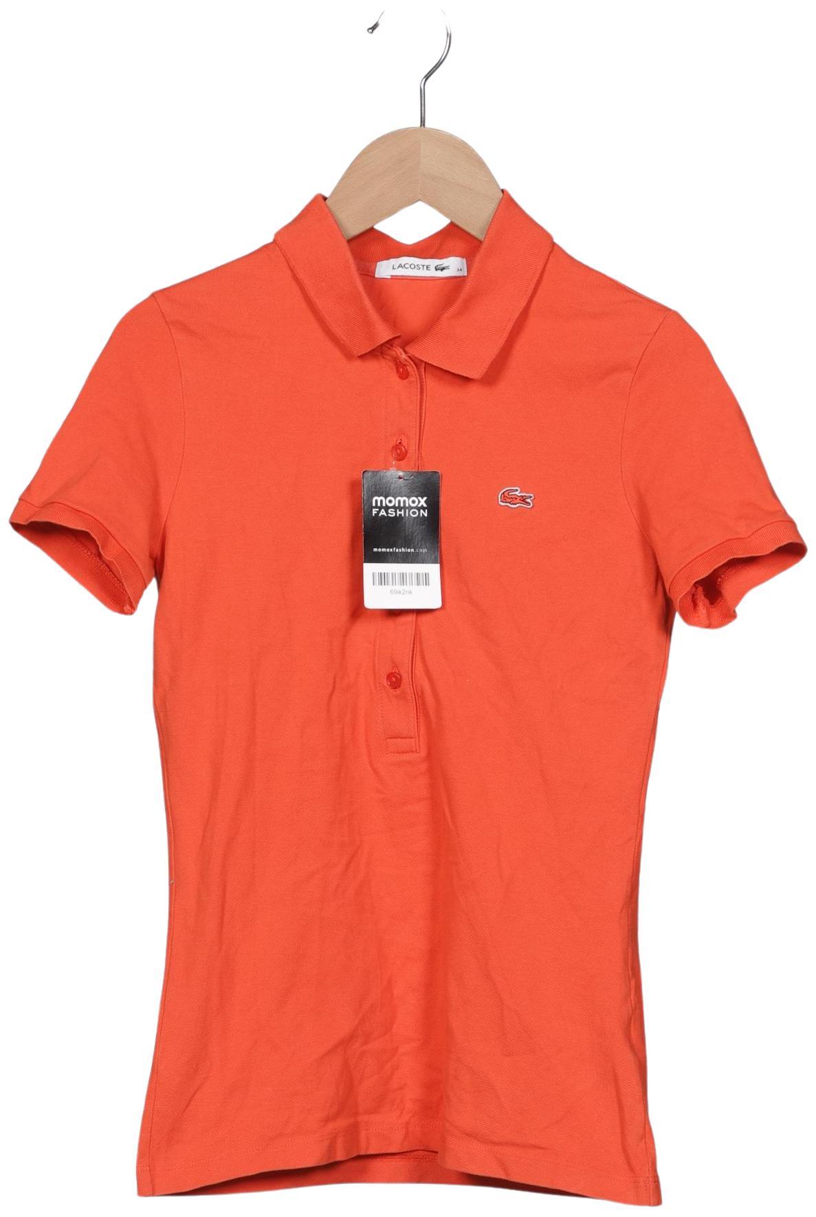

Lacoste Damen Poloshirt, orange, Gr. 34