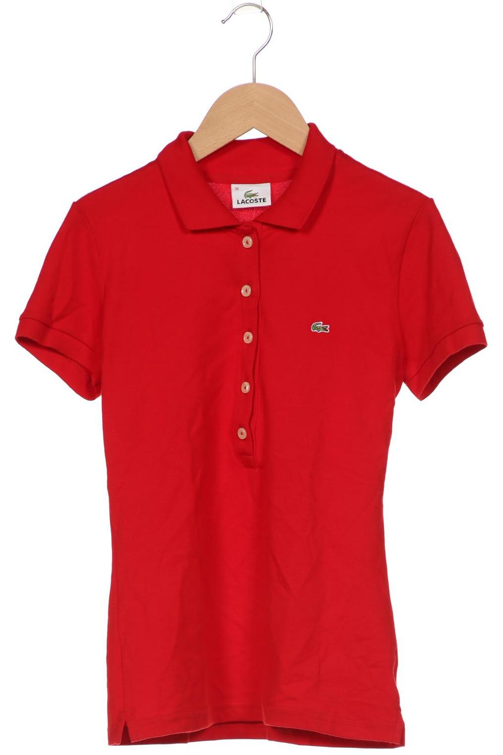 

Lacoste Damen Poloshirt, rot, Gr. 38