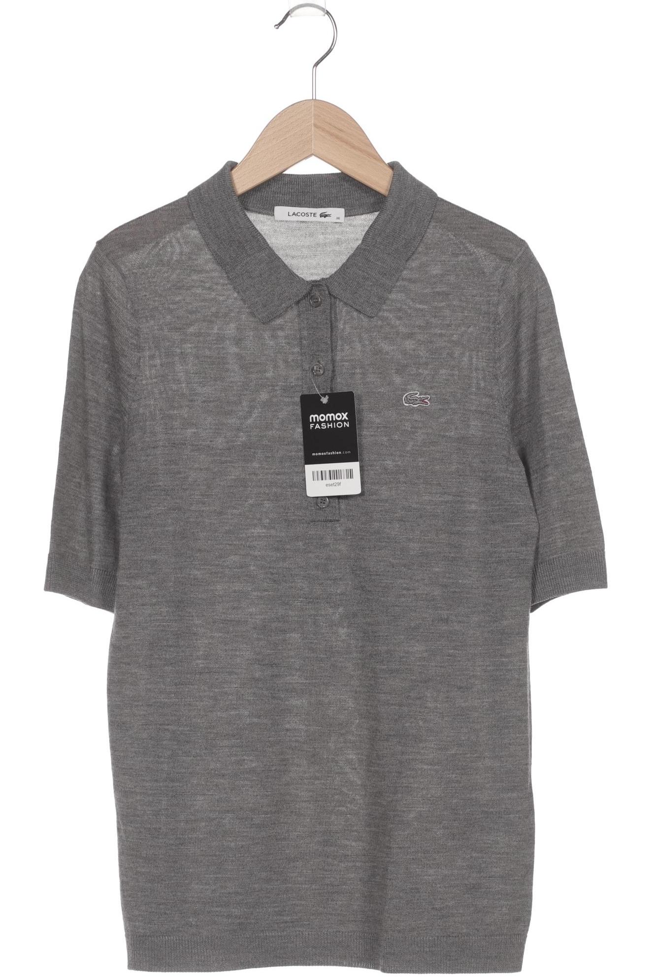 

Lacoste Damen Poloshirt, grau, Gr. 36