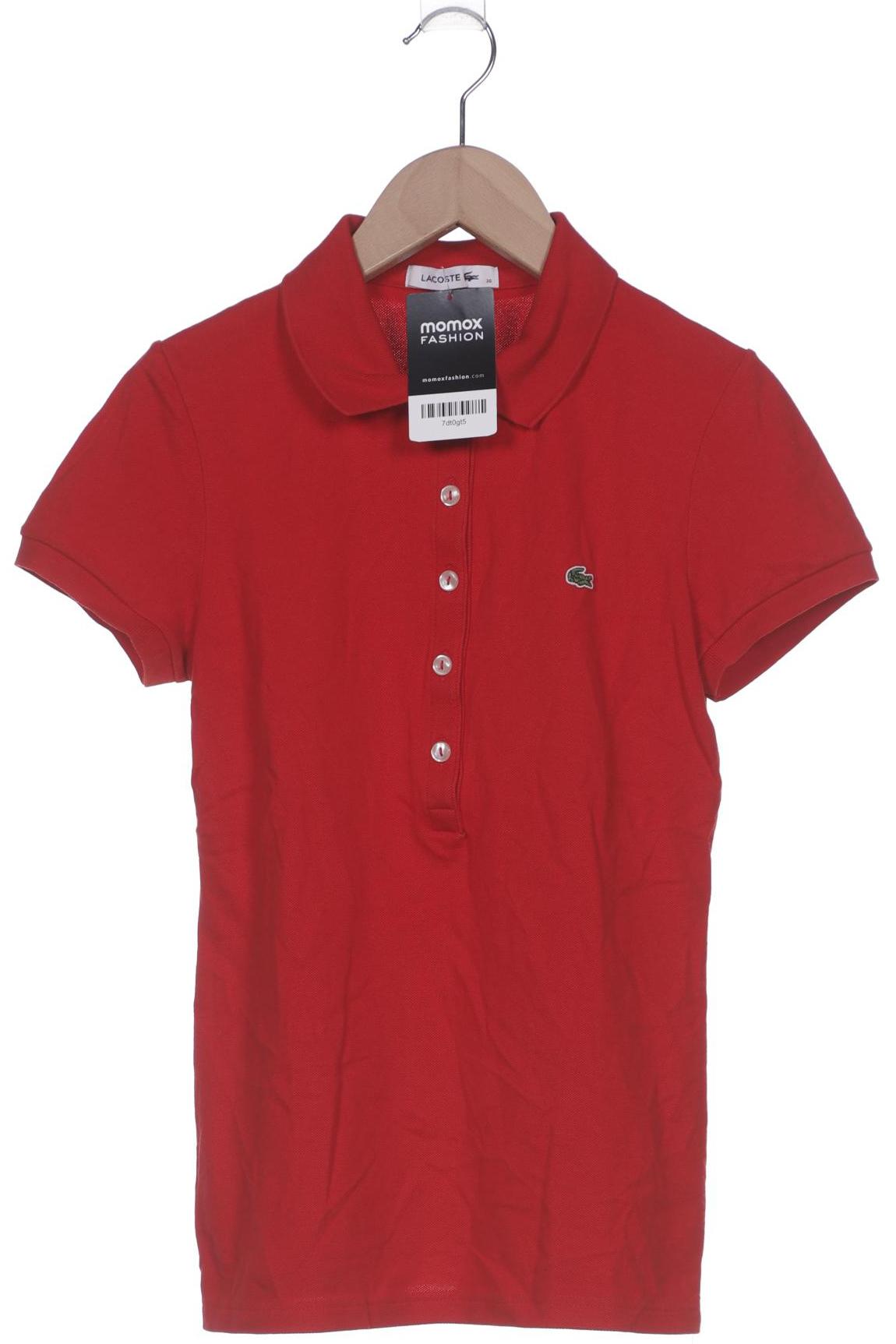 

Lacoste Damen Poloshirt, rot, Gr. 36