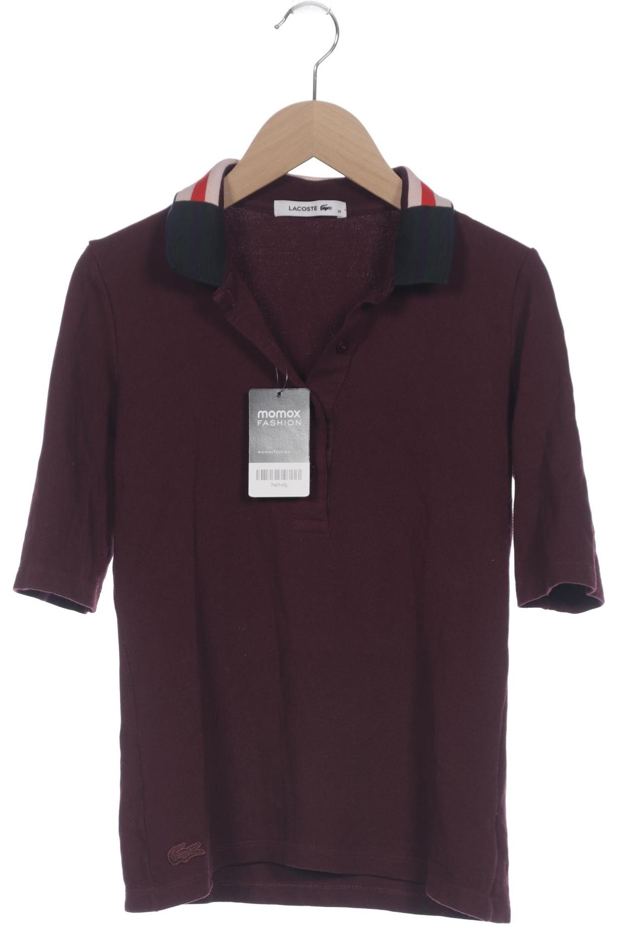 

Lacoste Damen Poloshirt, bordeaux, Gr. 36
