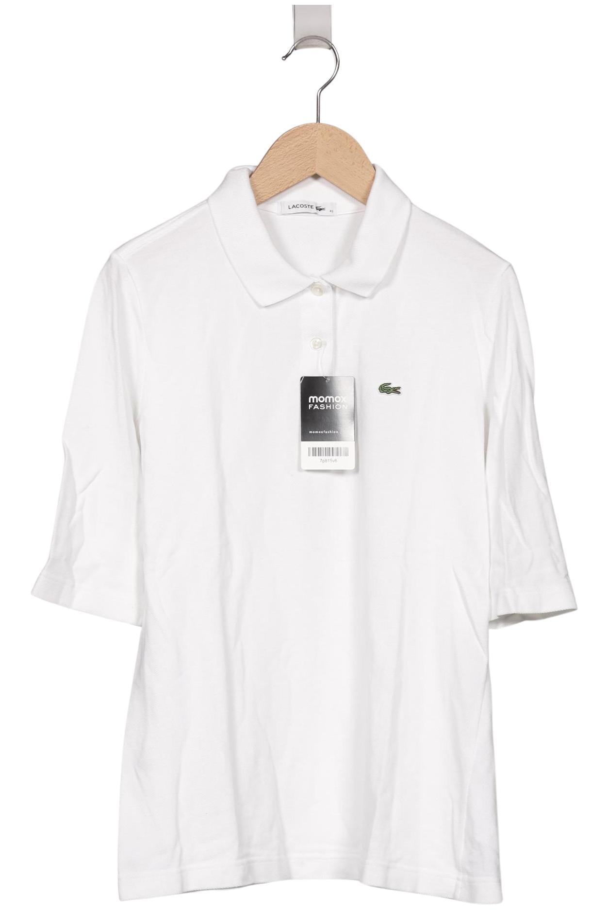 

Lacoste Damen Poloshirt, weiß, Gr. 40