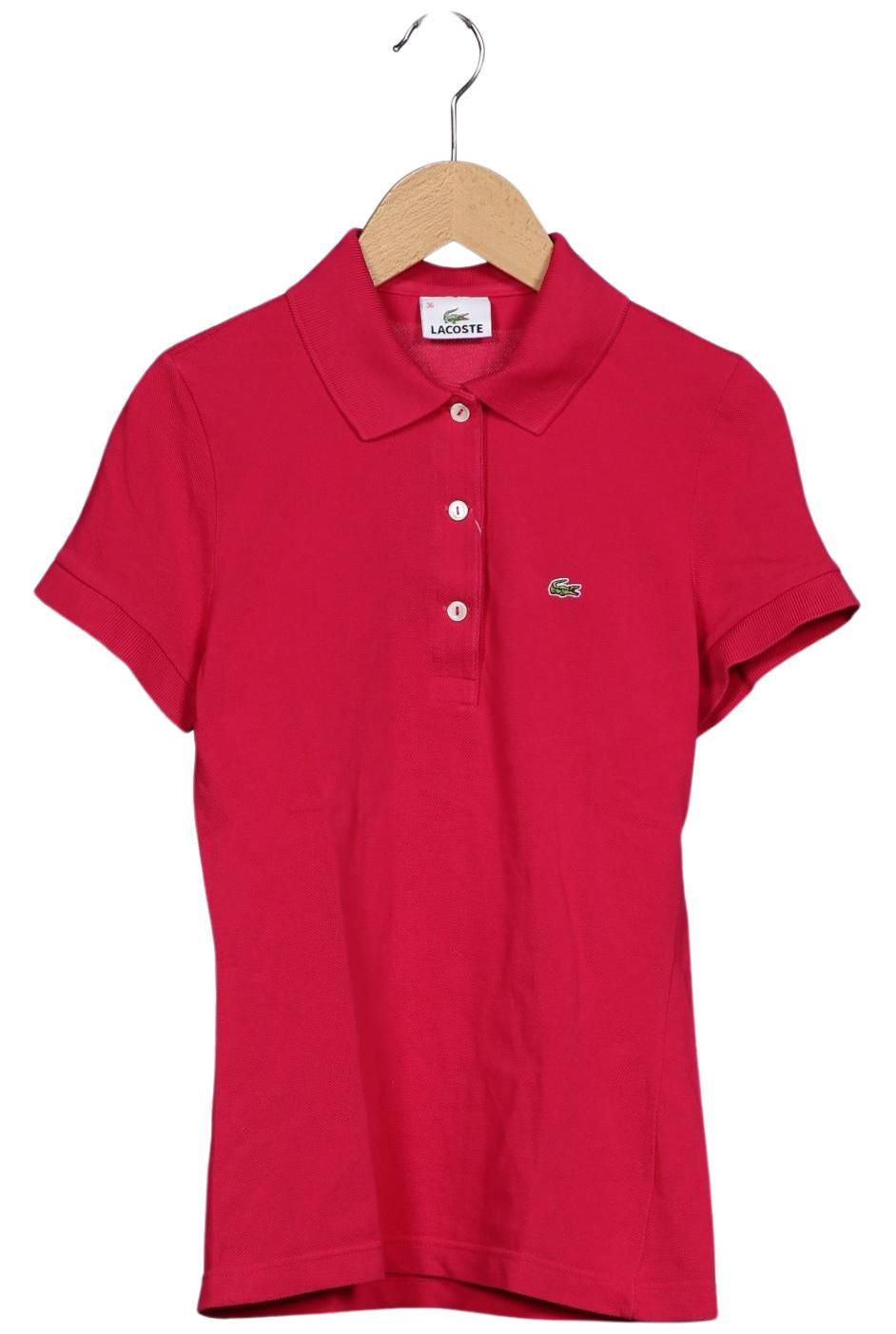 

Lacoste Damen Poloshirt, rot, Gr. 36