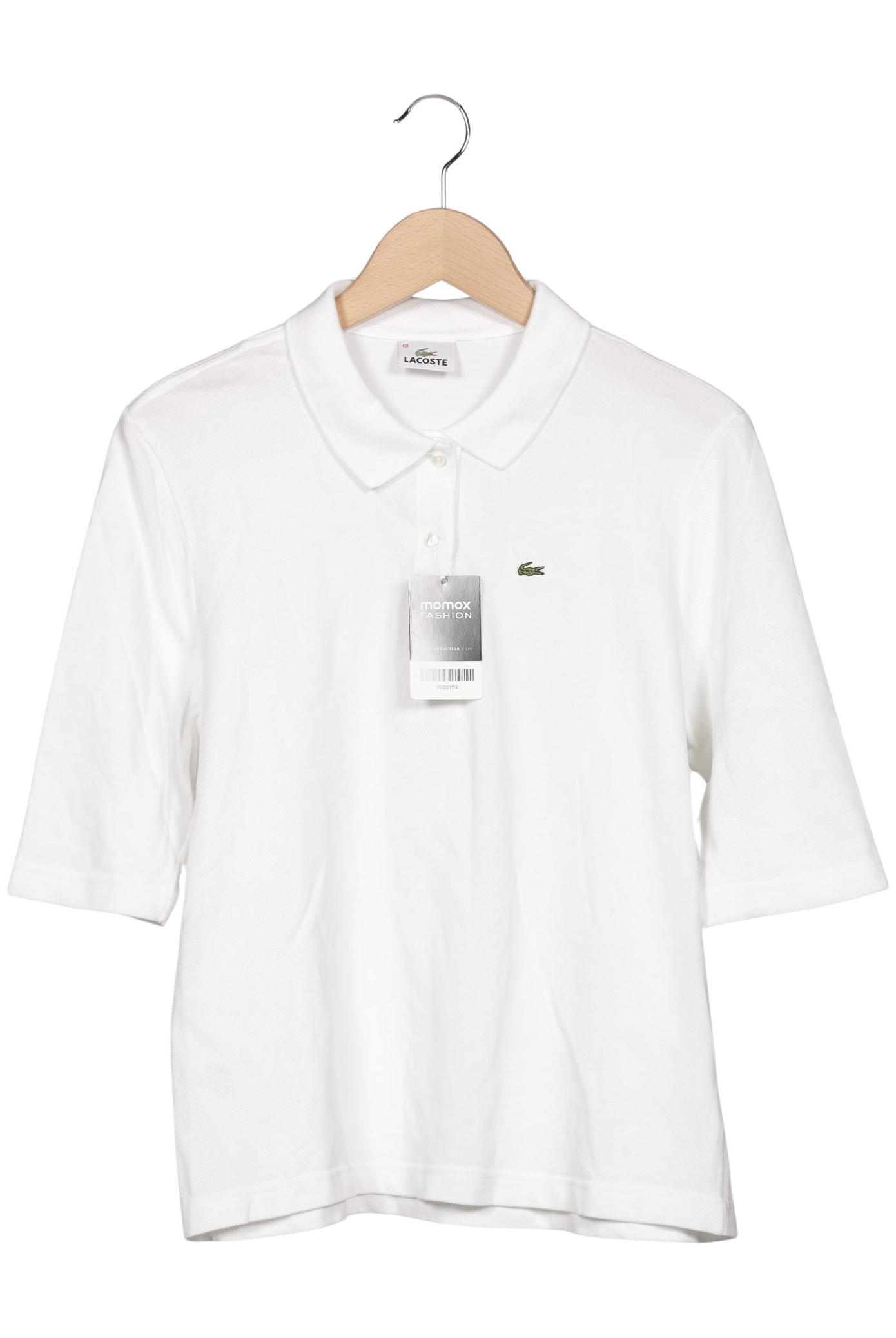 

Lacoste Damen Poloshirt, weiß, Gr. 48