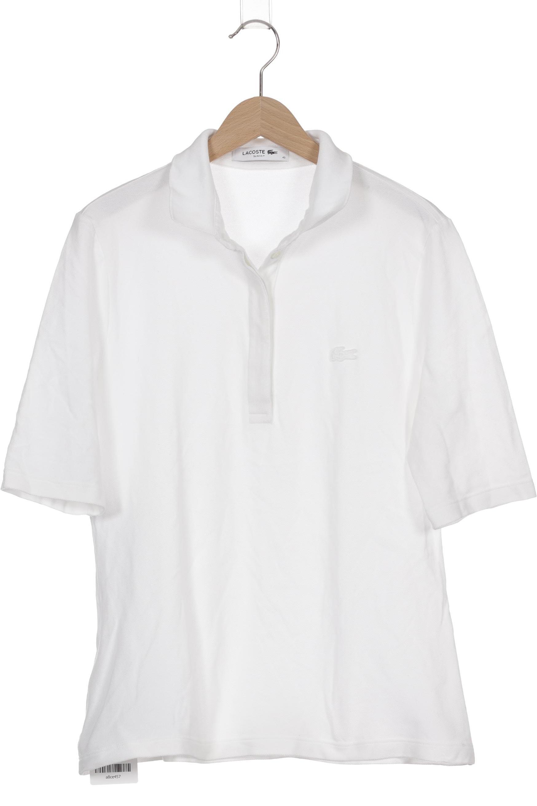 

Lacoste Damen Poloshirt, weiß, Gr. 40