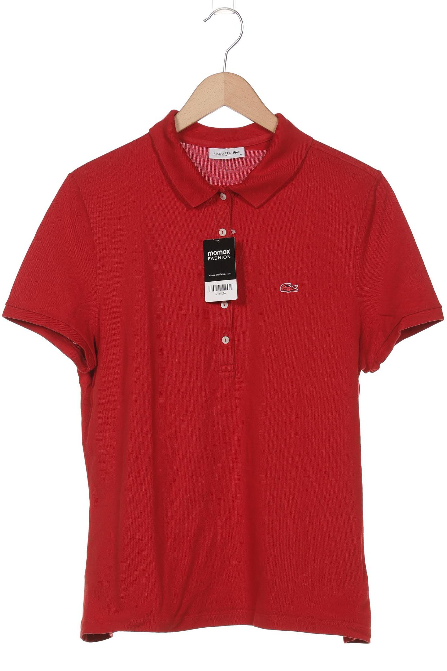 

Lacoste Damen Poloshirt, rot, Gr. 48