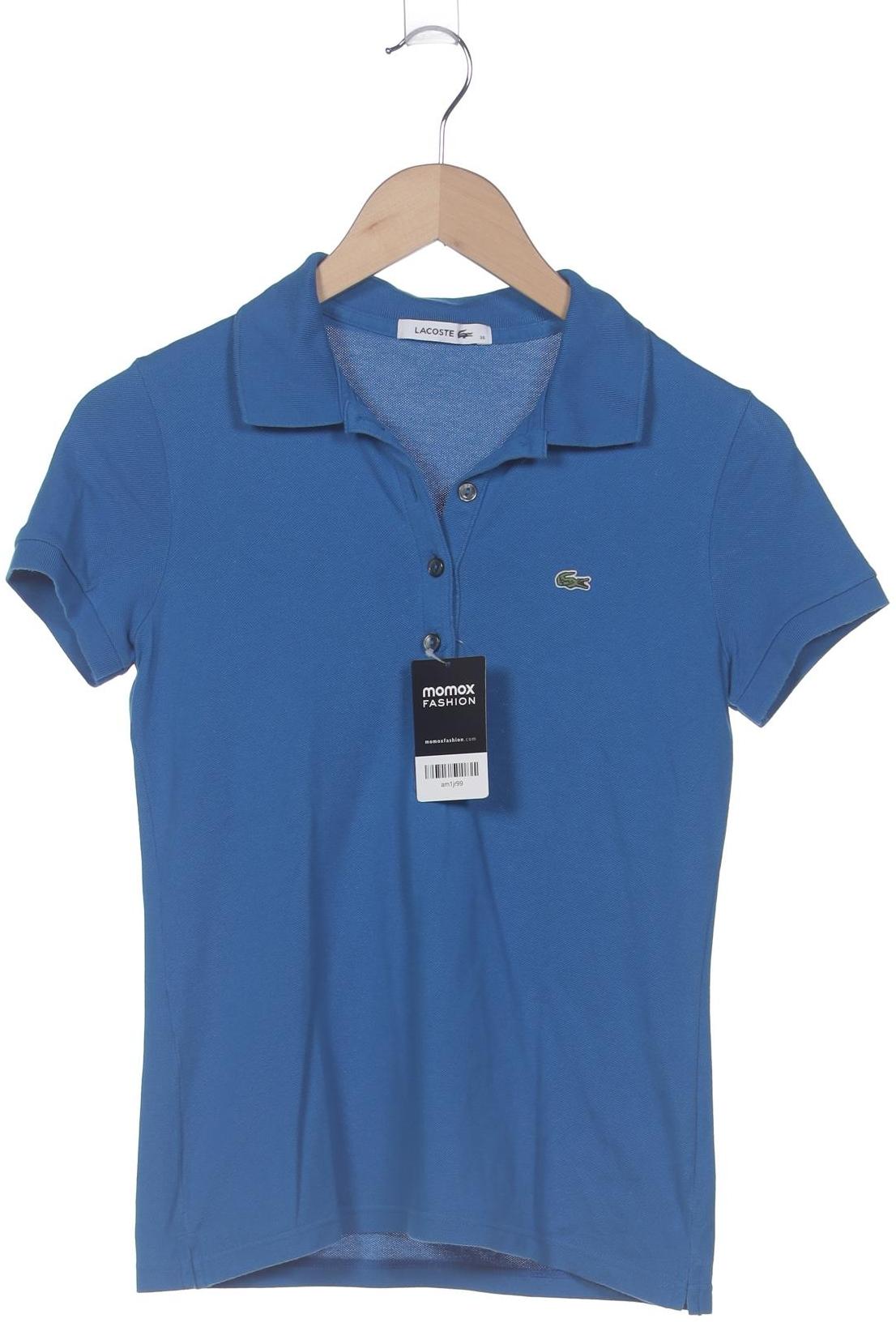 

Lacoste Damen Poloshirt, blau, Gr. 36