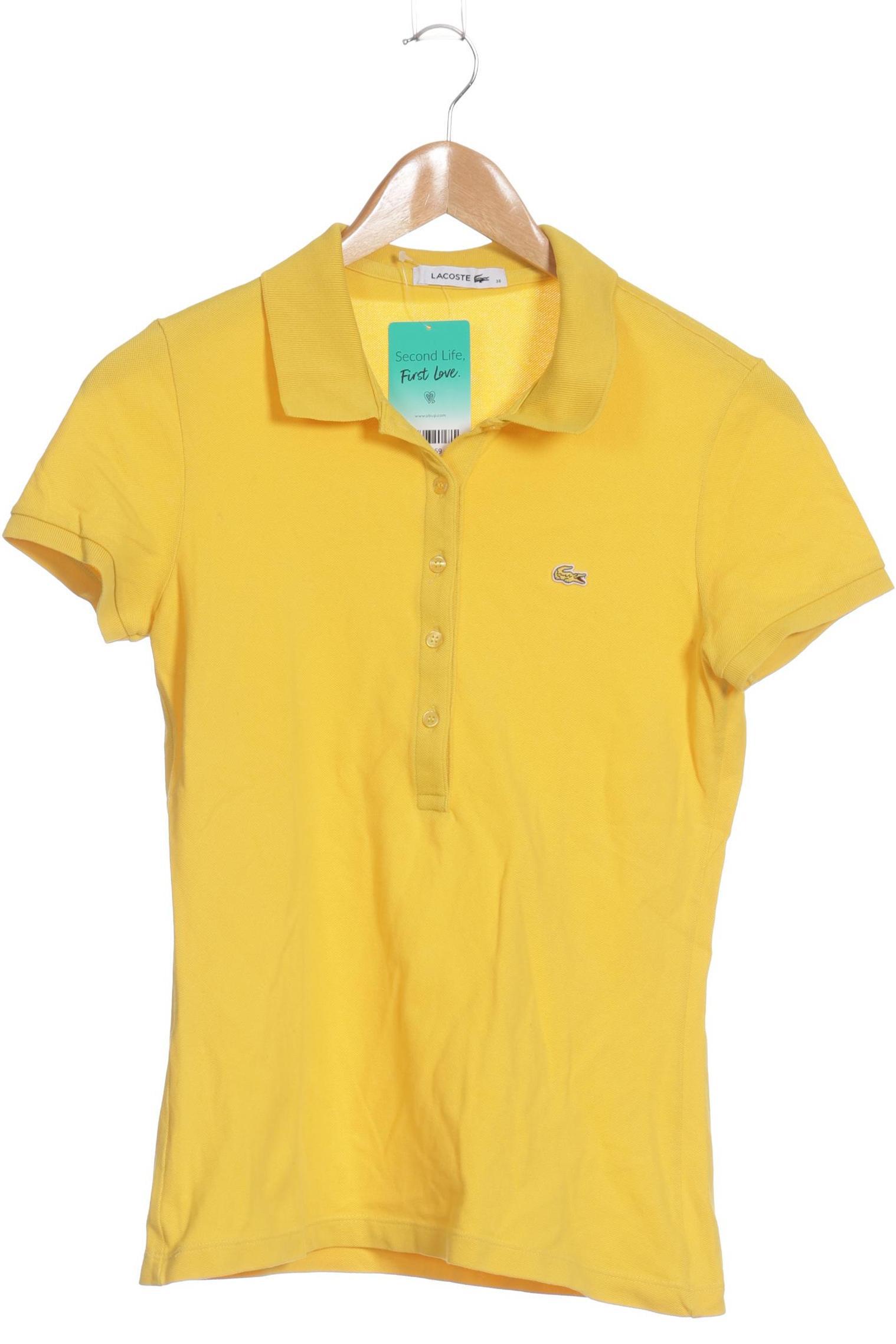 

Lacoste Damen Poloshirt, gelb, Gr. 38