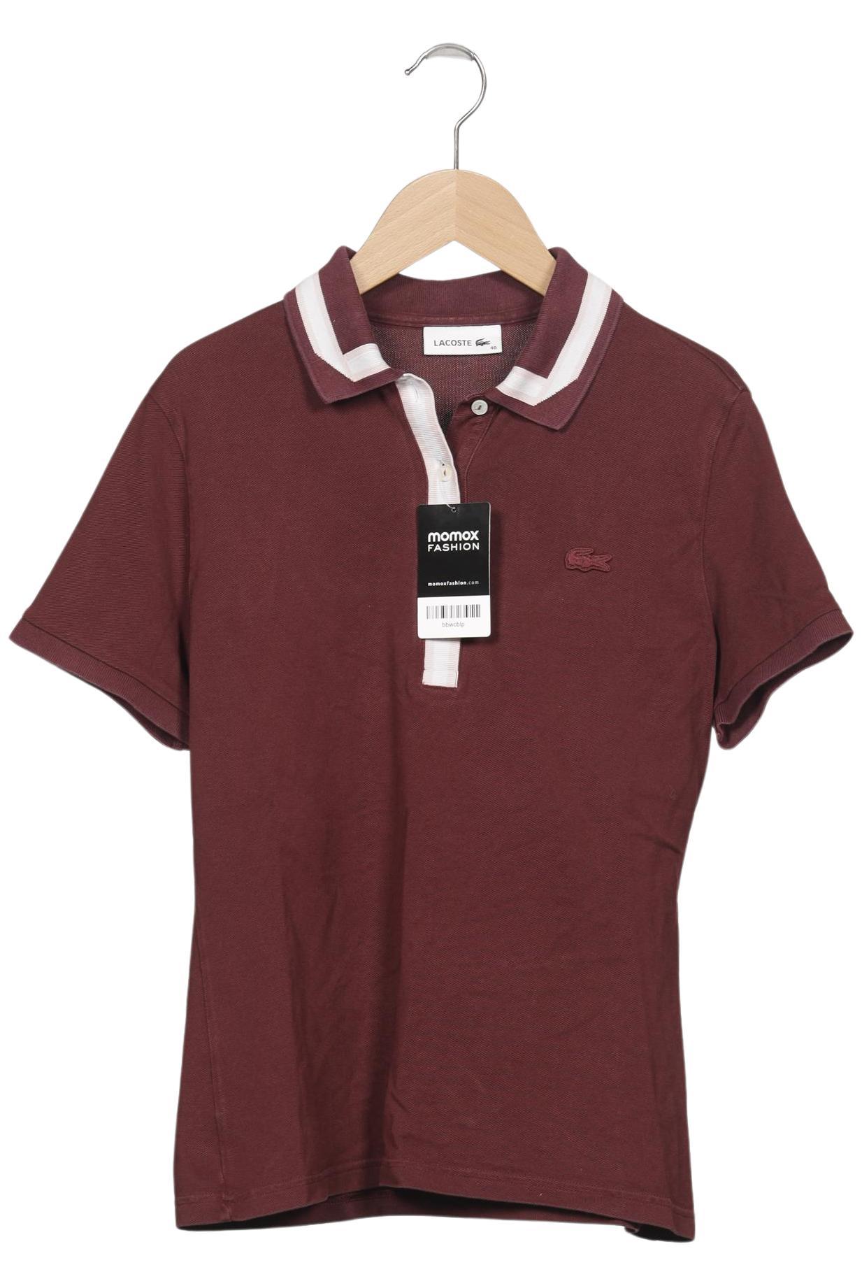 

Lacoste Damen Poloshirt, bordeaux, Gr. 40