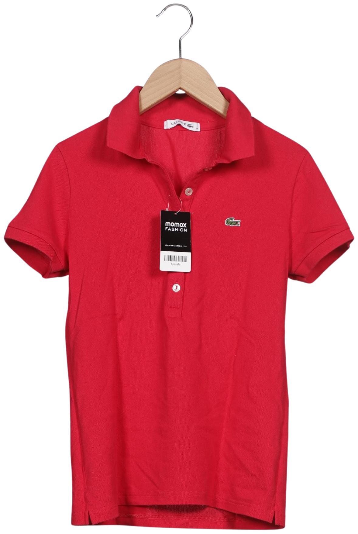

Lacoste Damen Poloshirt, rot, Gr. 38