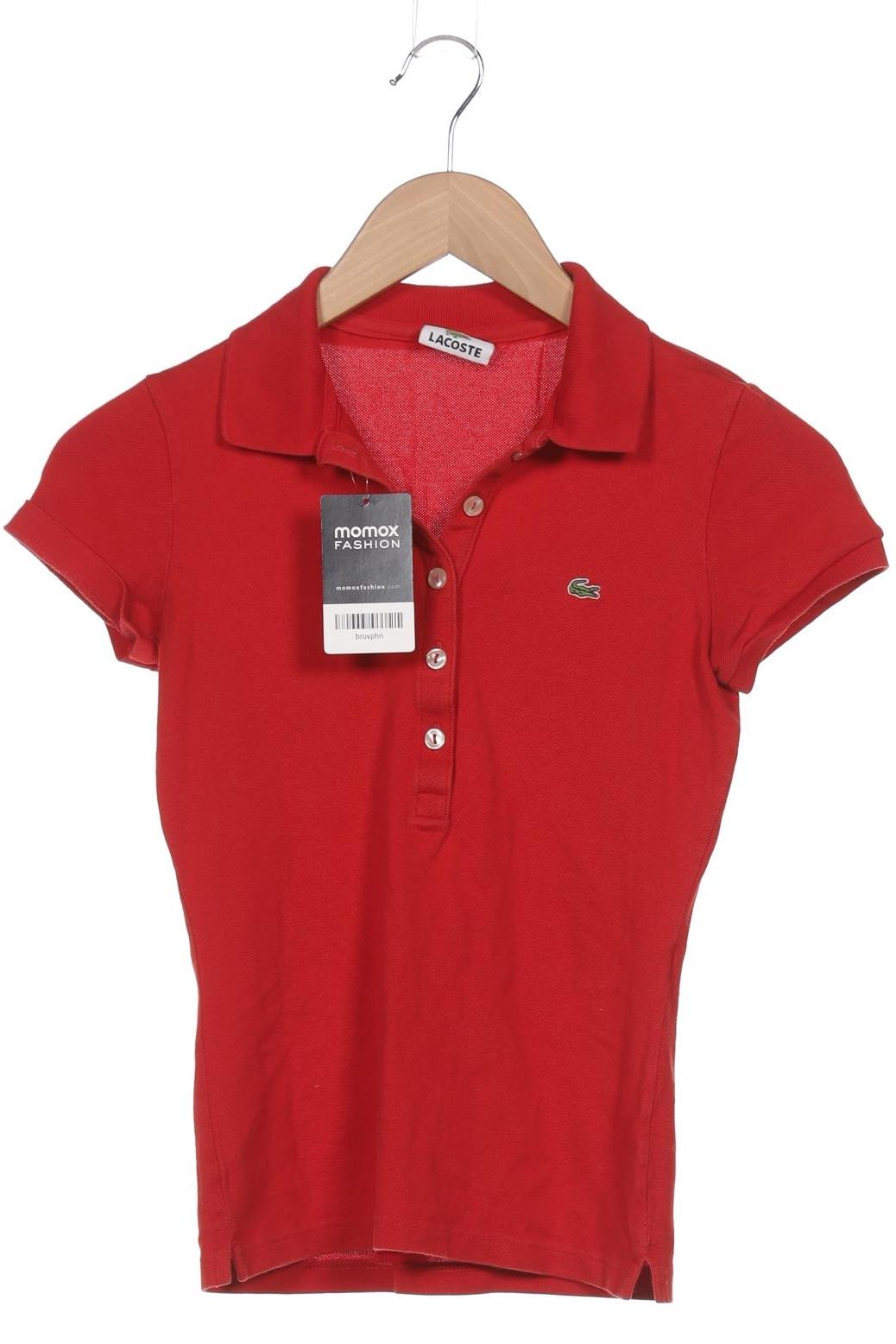 

Lacoste Damen Poloshirt, rot, Gr. 34