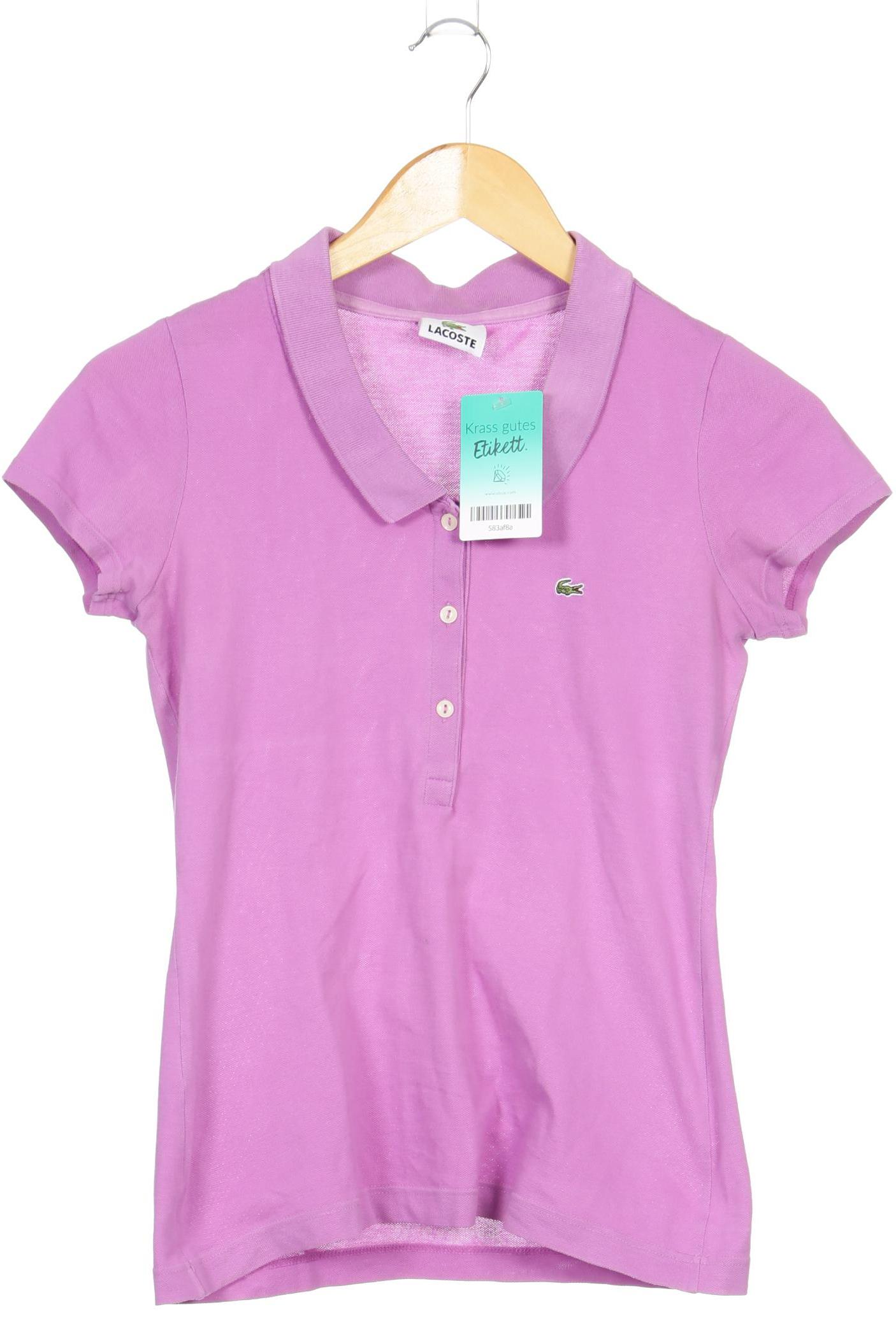 

Lacoste Damen Poloshirt, flieder, Gr. 36