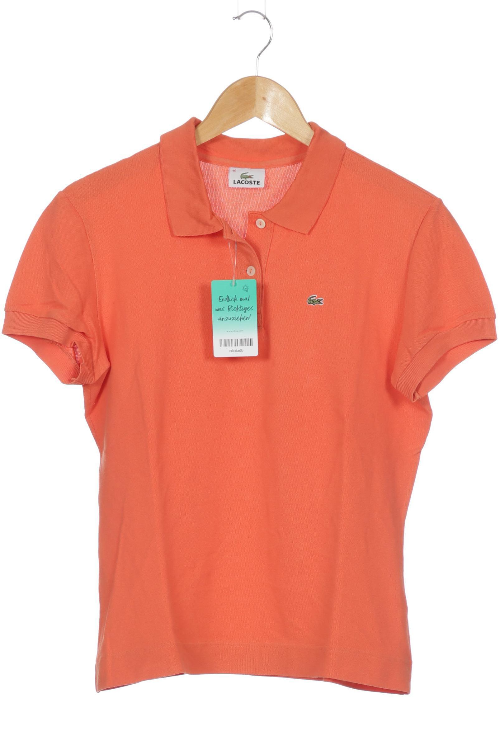 

Lacoste Damen Poloshirt, orange, Gr. 46