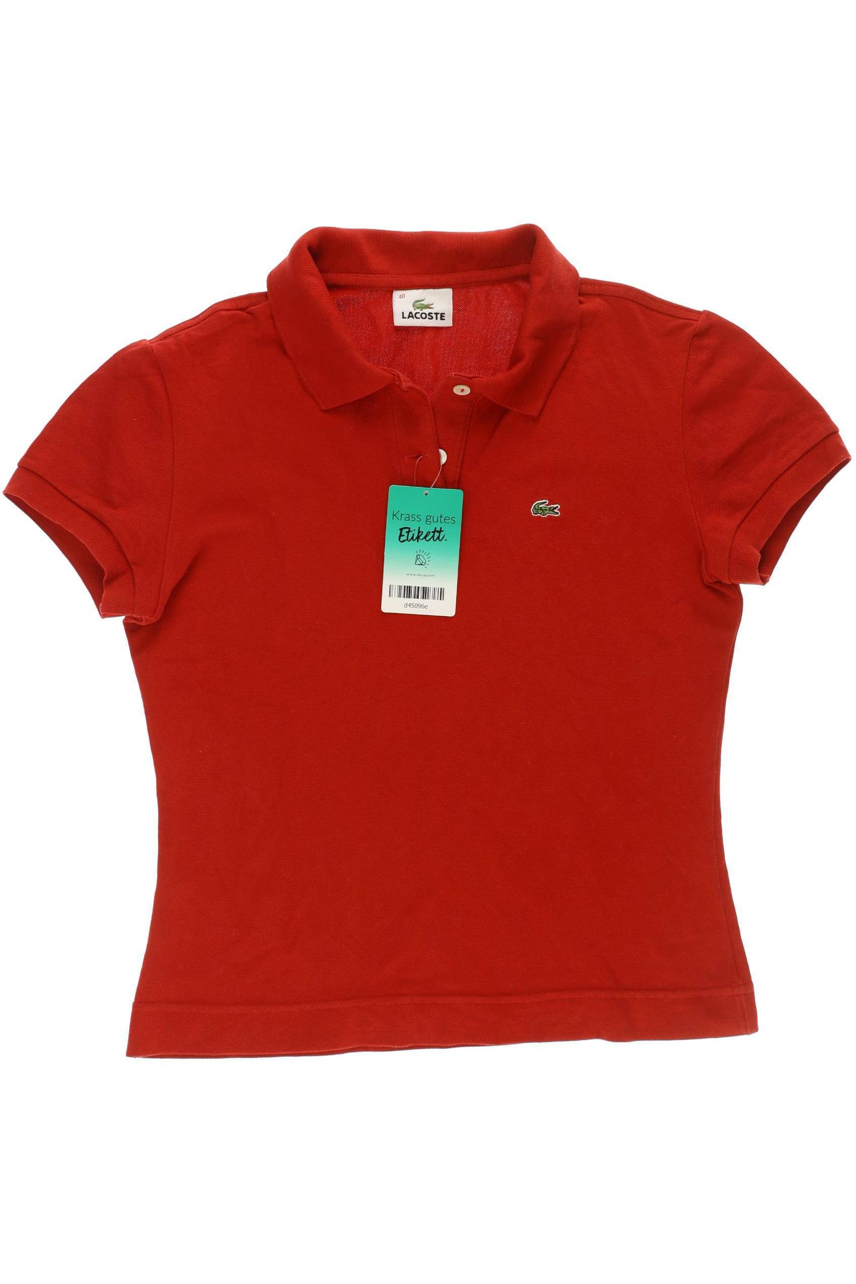 

Lacoste Damen Poloshirt, rot, Gr. 40