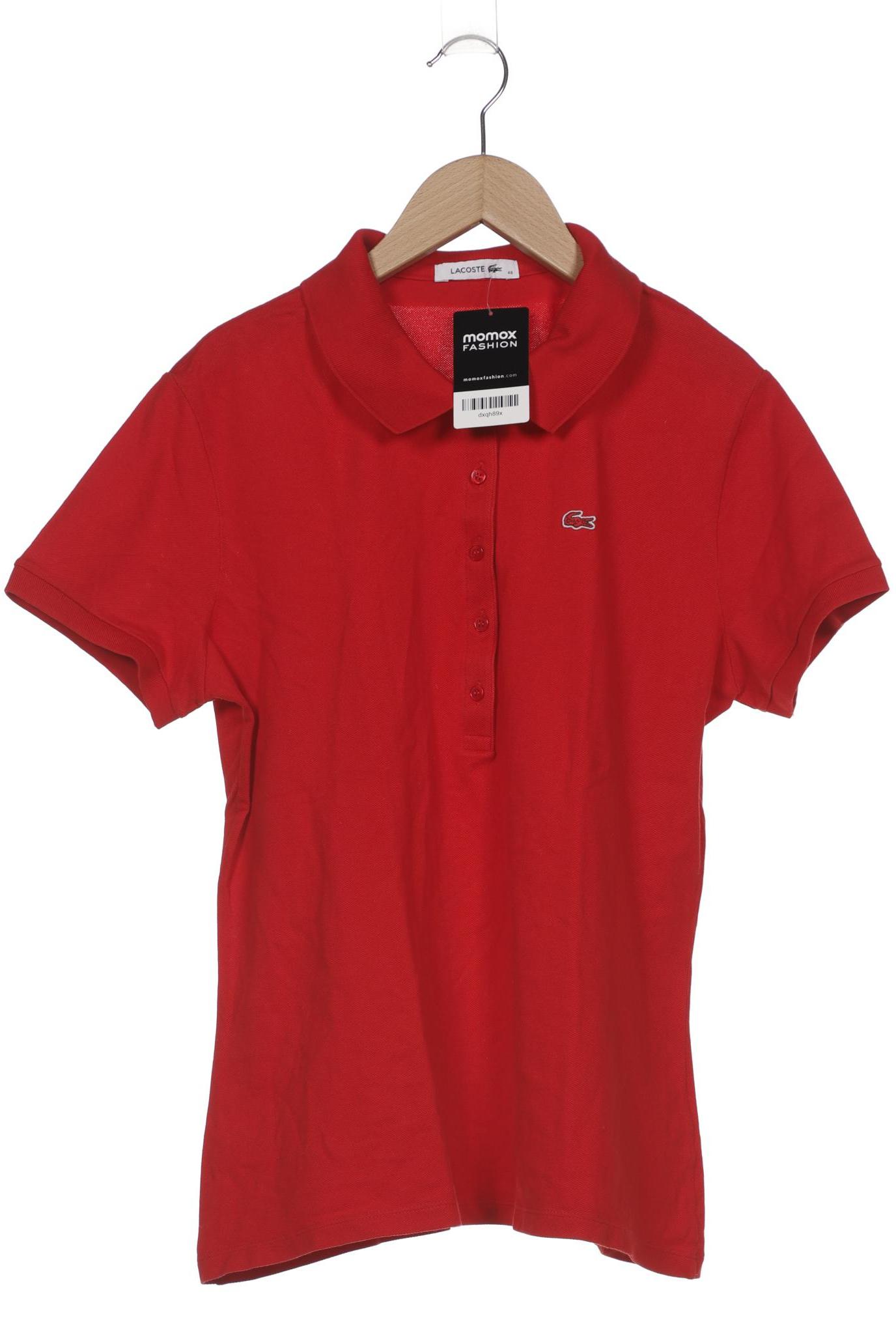 

Lacoste Damen Poloshirt, rot, Gr. 48