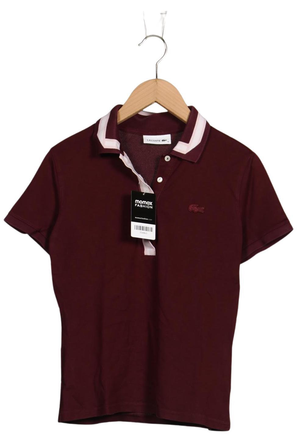 

Lacoste Damen Poloshirt, bordeaux, Gr. 36