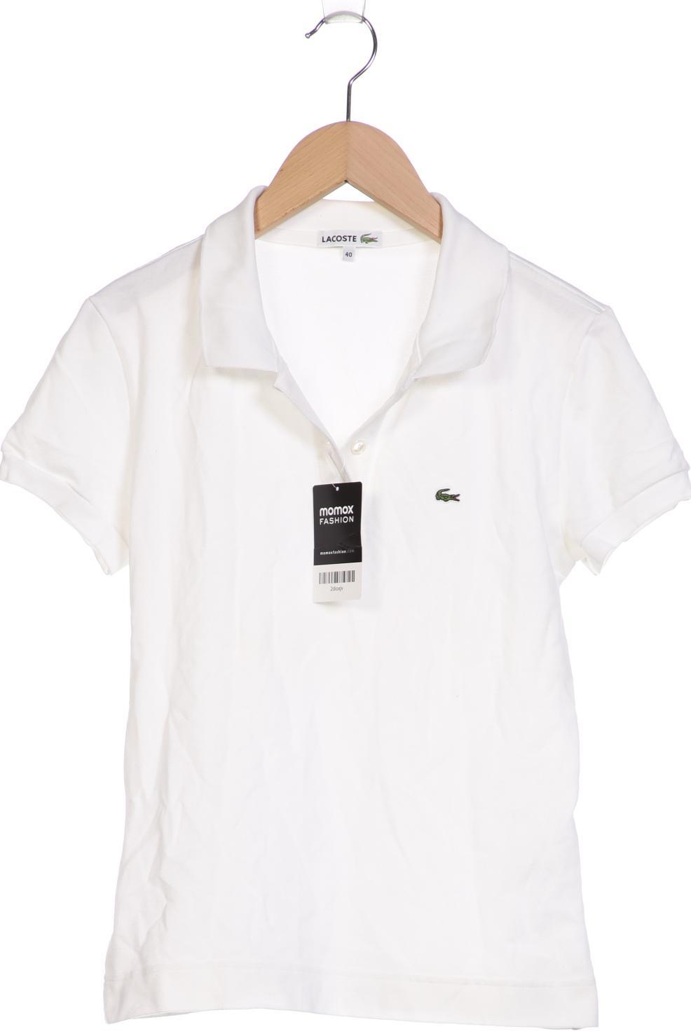 

Lacoste Damen Poloshirt, weiß, Gr. 40