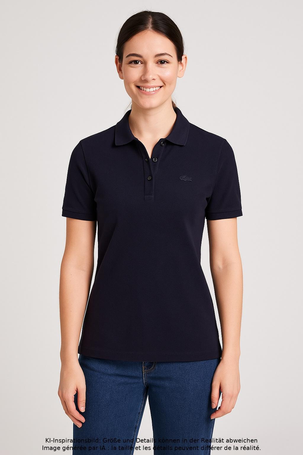 

Lacoste Damen Poloshirt, marineblau, Gr. 36
