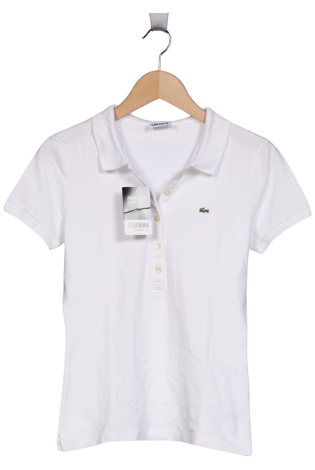 

Lacoste Damen Poloshirt, weiß, Gr. 40