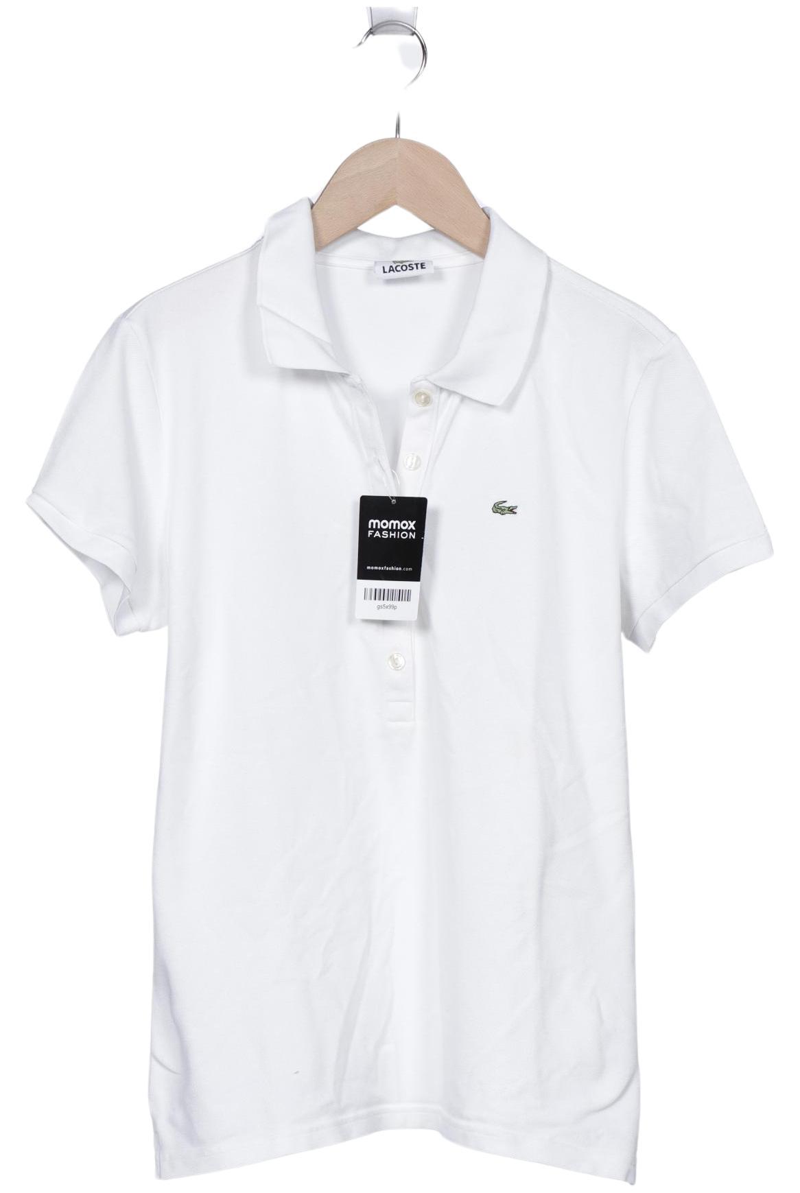 

Lacoste Damen Poloshirt, weiß, Gr. 44