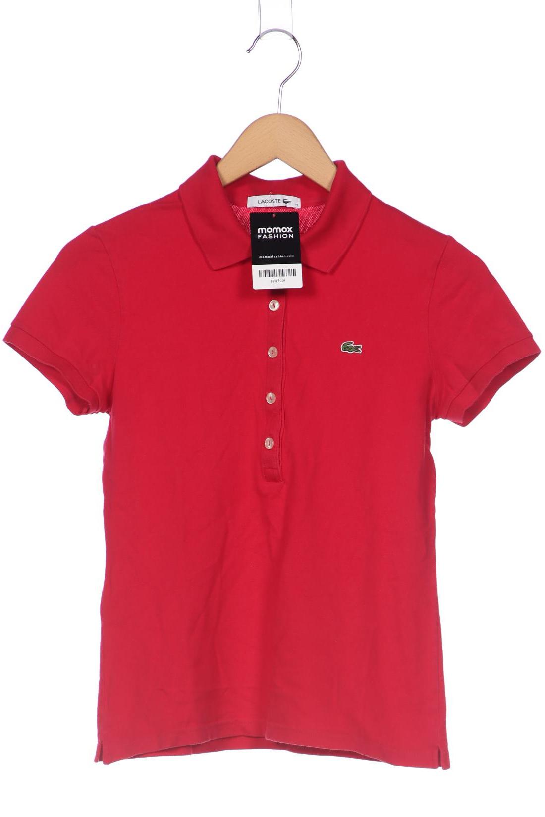 

Lacoste Damen Poloshirt, rot, Gr. 38