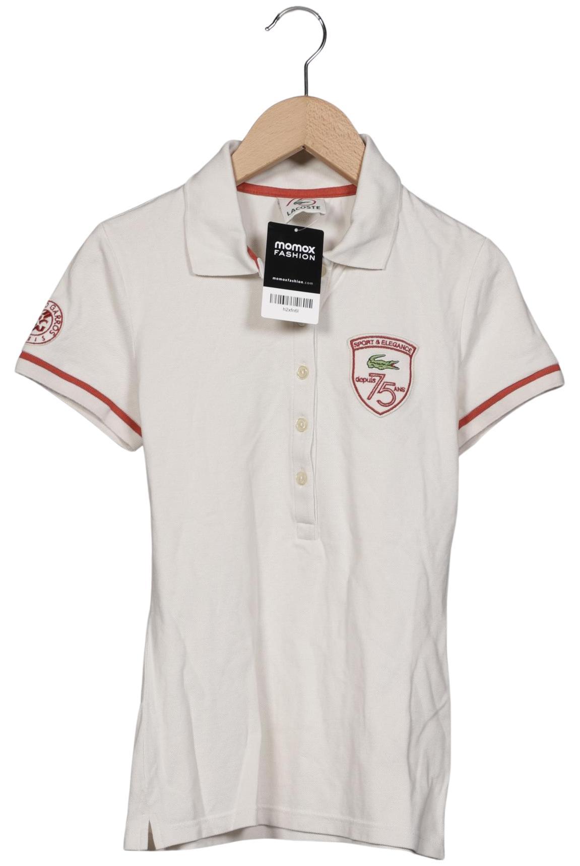 

Lacoste Damen Poloshirt, cremeweiß, Gr. 36