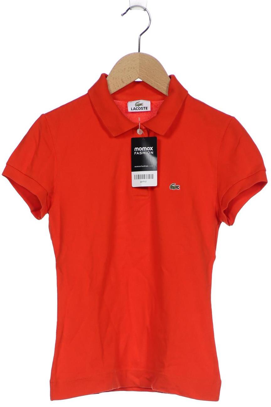 

Lacoste Damen Poloshirt, orange, Gr. 36