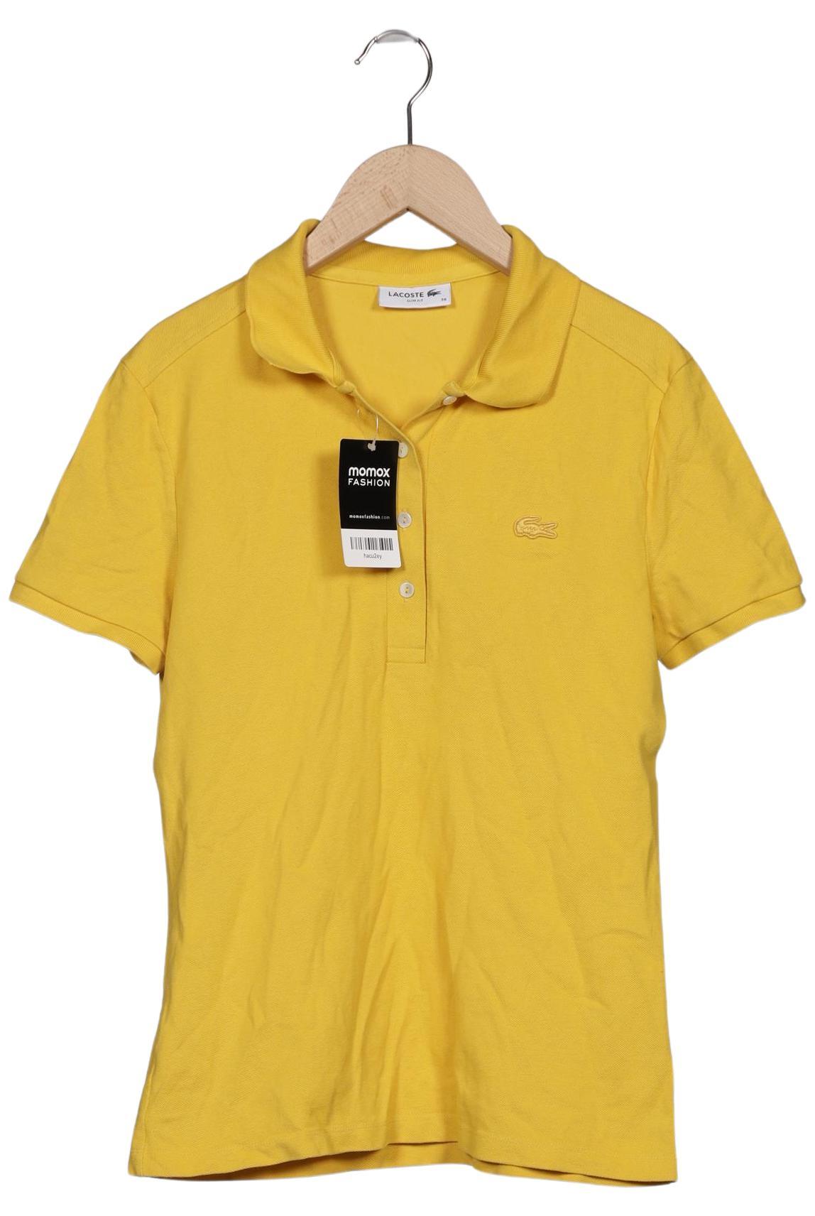 

Lacoste Damen Poloshirt, gelb, Gr. 38