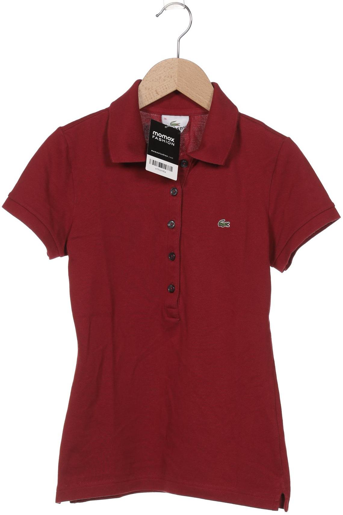 

Lacoste Damen Poloshirt, bordeaux, Gr. 36