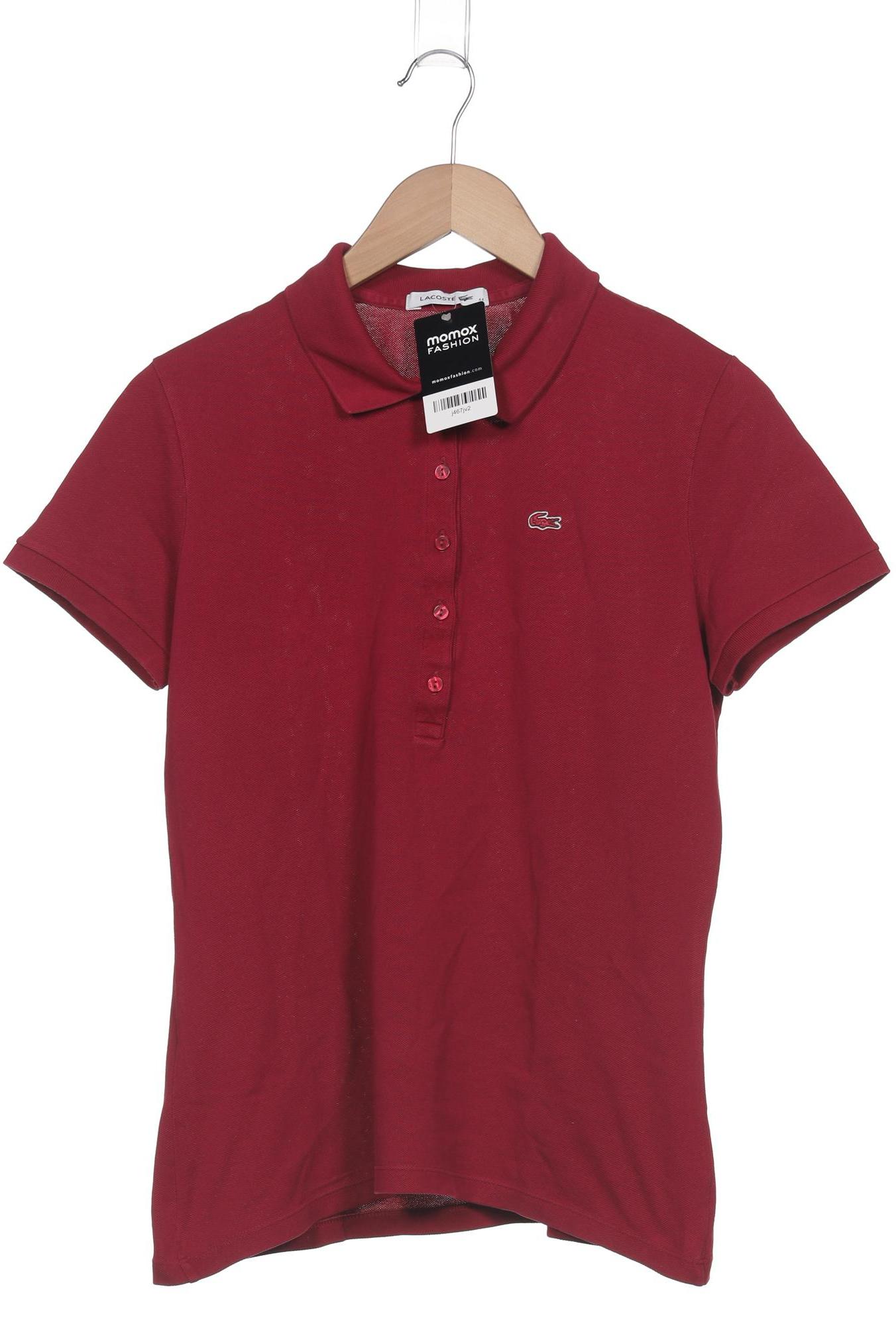 

Lacoste Damen Poloshirt, bordeaux, Gr. 44