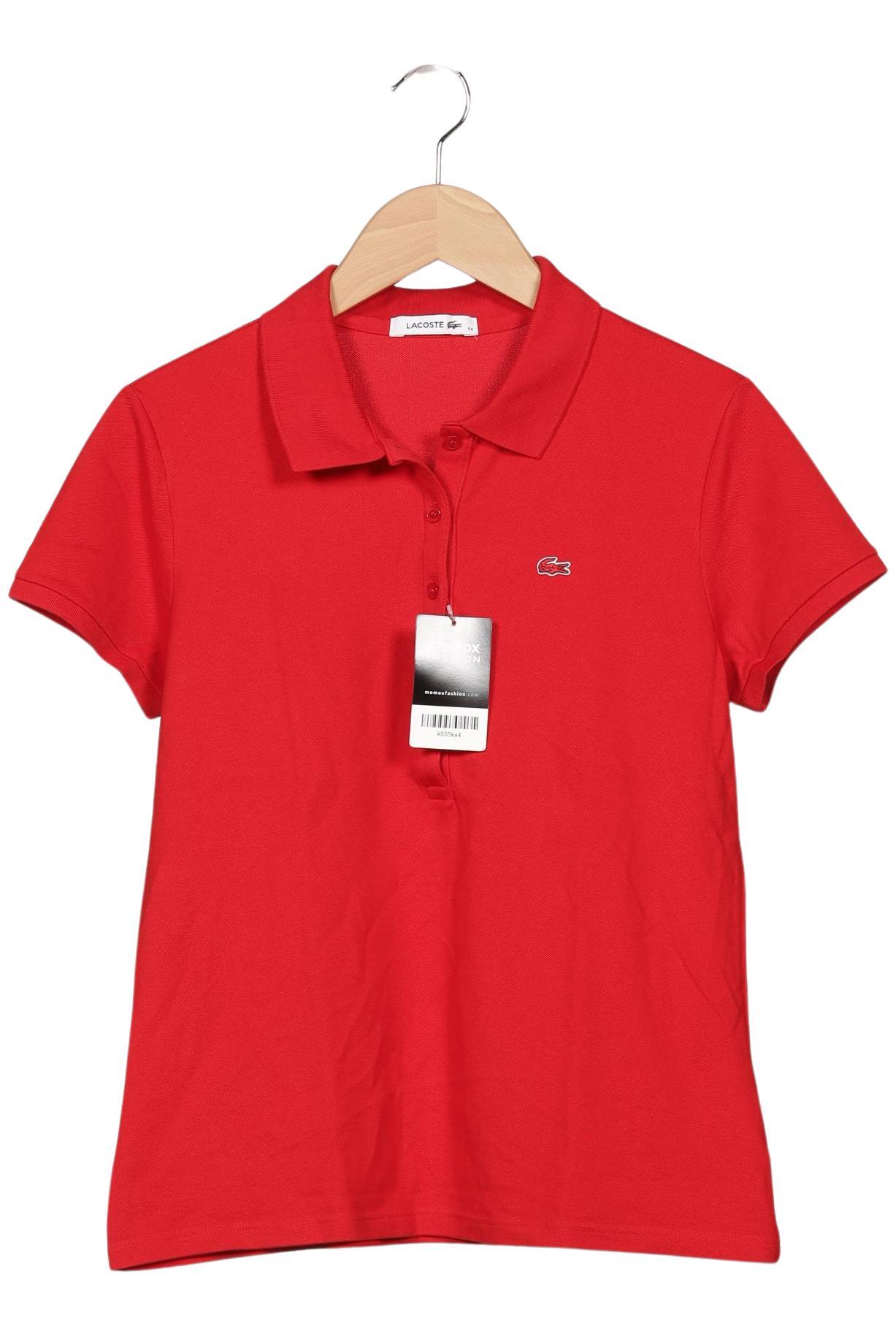 

Lacoste Damen Poloshirt, rot, Gr. 44