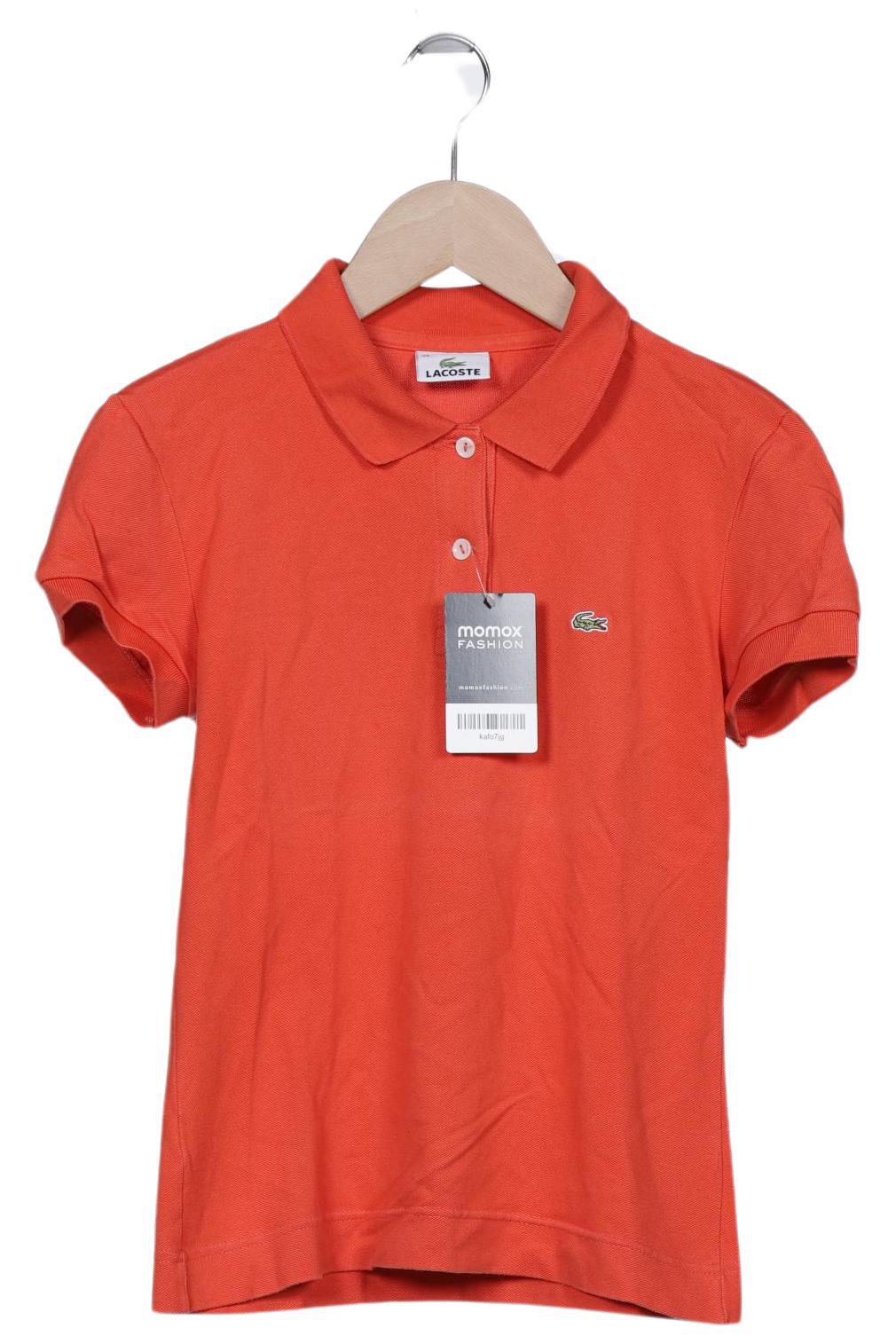 

Lacoste Damen Poloshirt, orange, Gr. 38