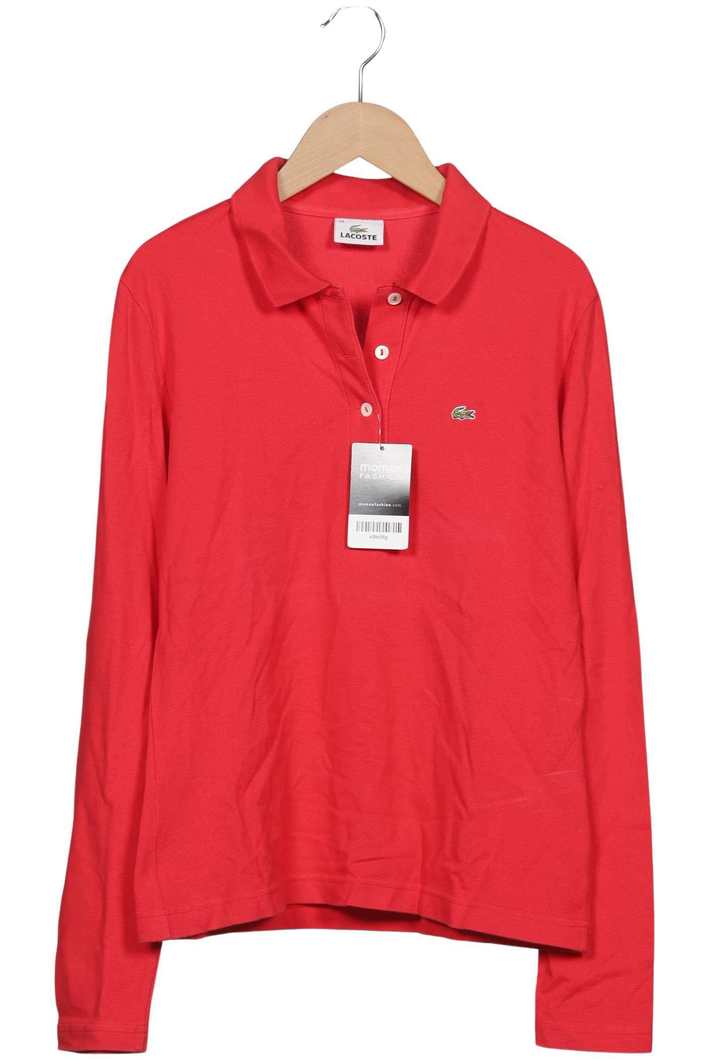 

Lacoste Damen Poloshirt, rot, Gr. 44
