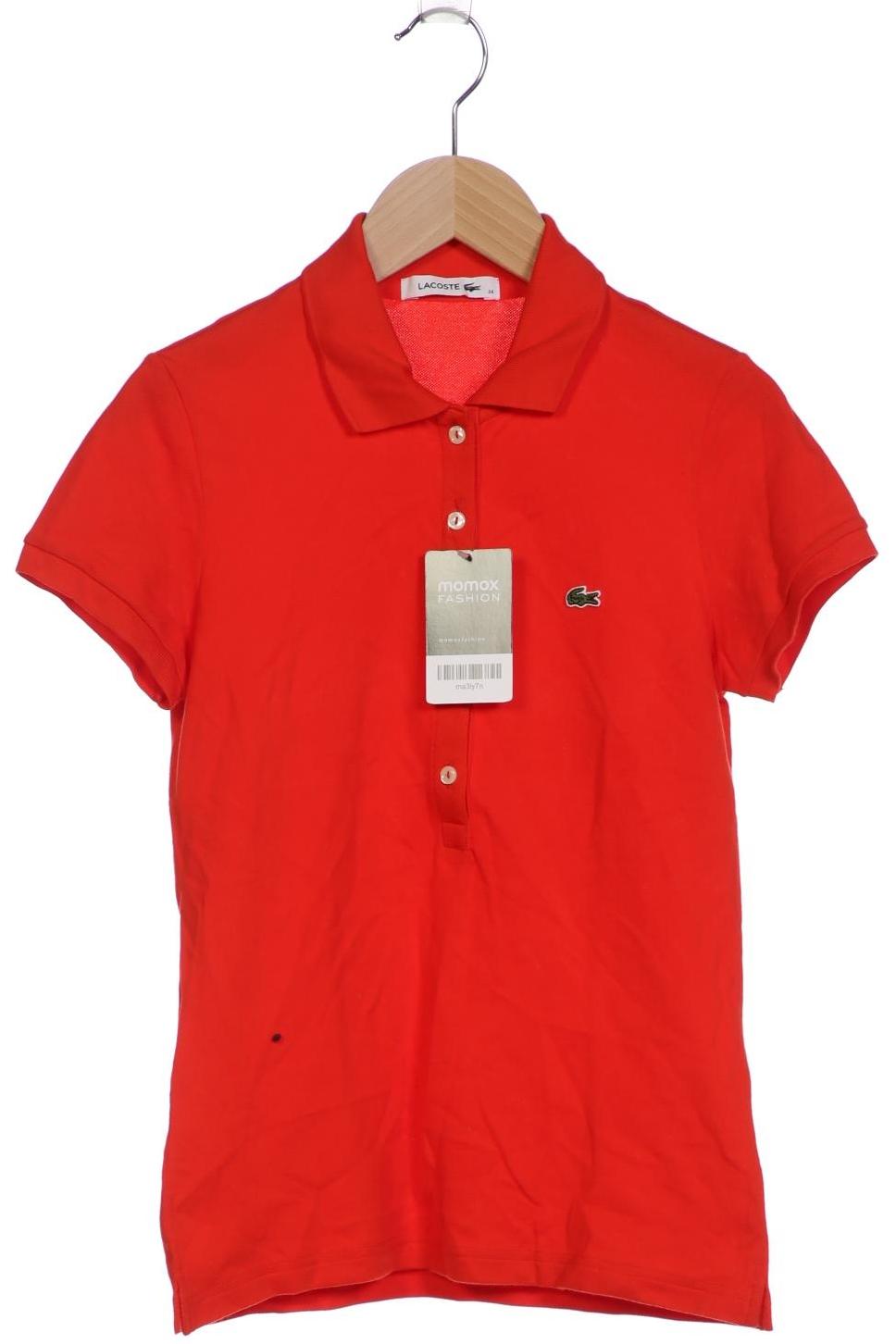 

Lacoste Damen Poloshirt, orange, Gr. 34