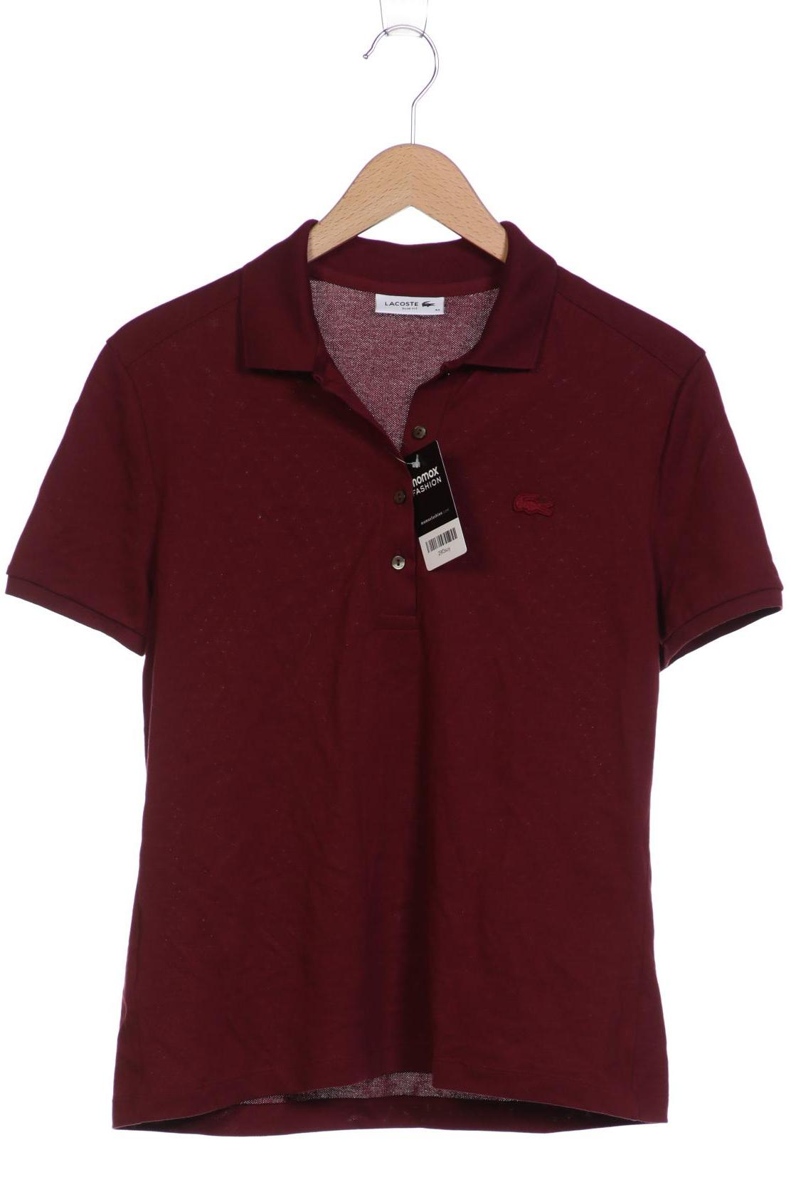 

Lacoste Damen Poloshirt, bordeaux, Gr. 42