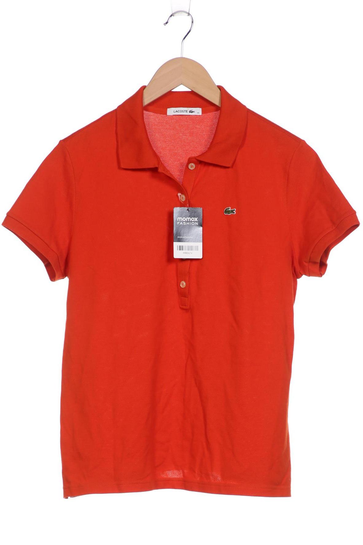 

Lacoste Damen Poloshirt, orange, Gr. 46