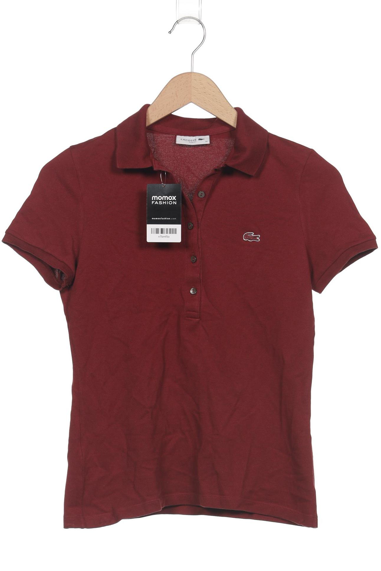 

Lacoste Damen Poloshirt, bordeaux, Gr. 38