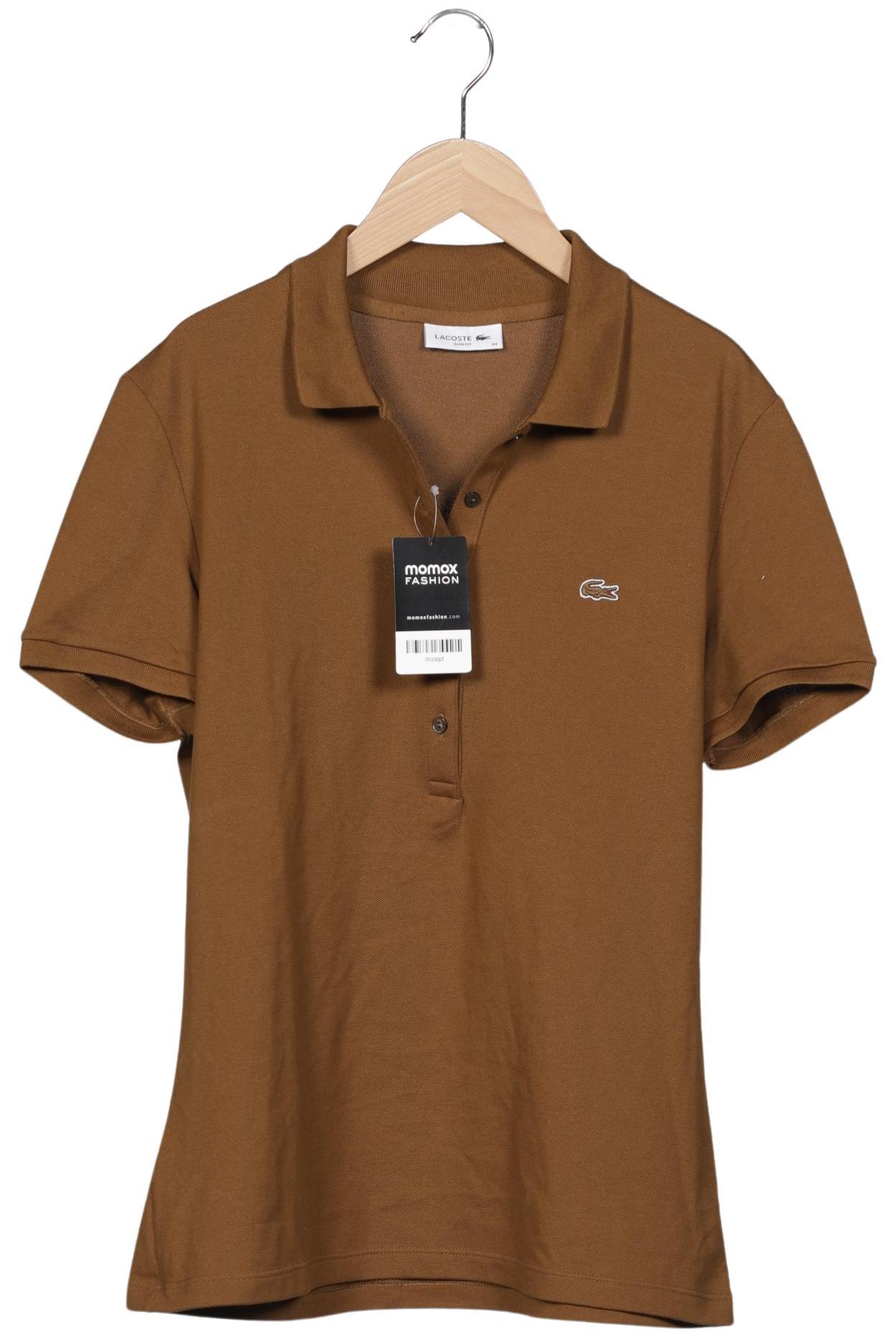 

Lacoste Damen Poloshirt, braun, Gr. 44