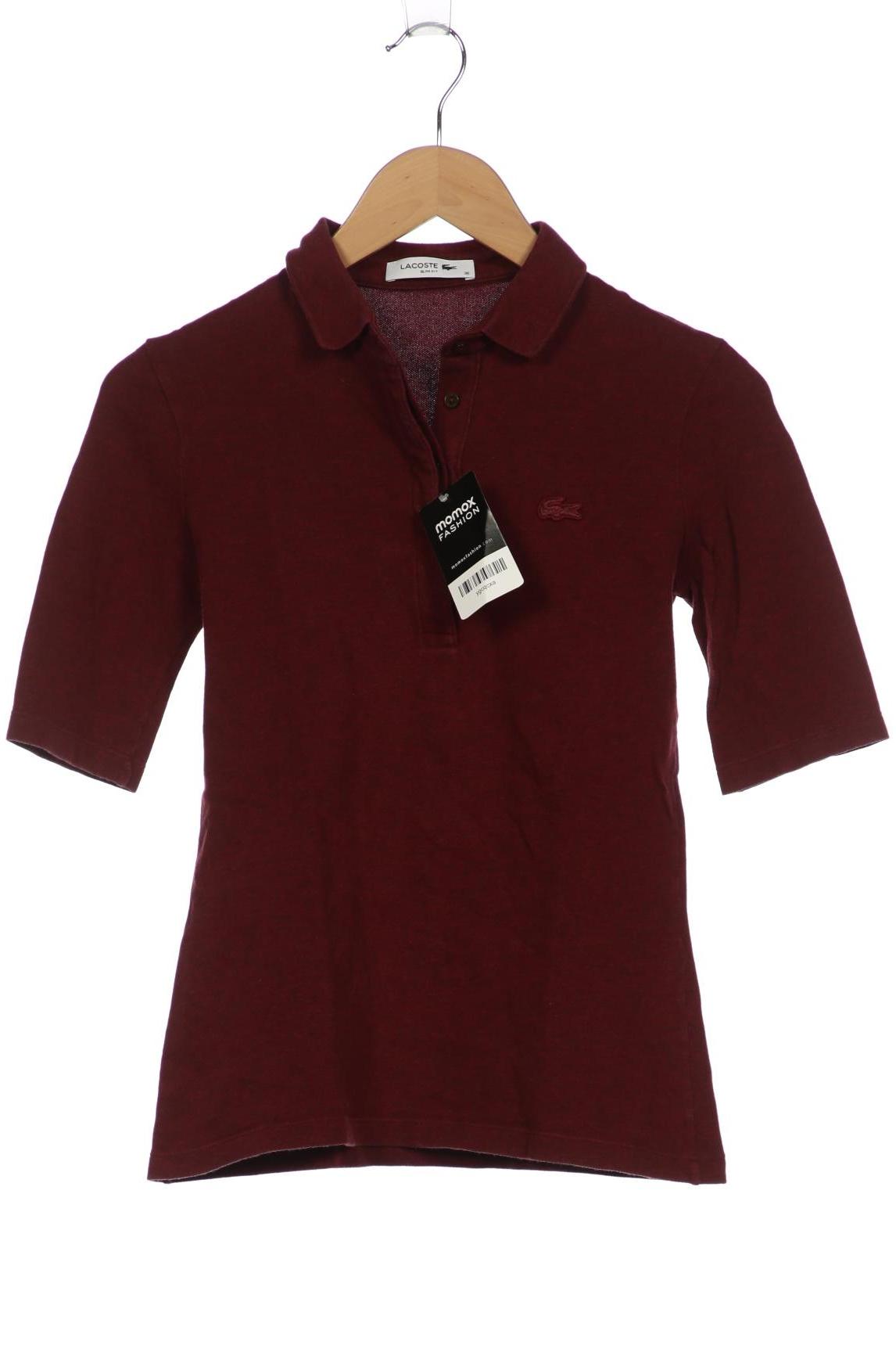 

Lacoste Damen Poloshirt, bordeaux, Gr. 36