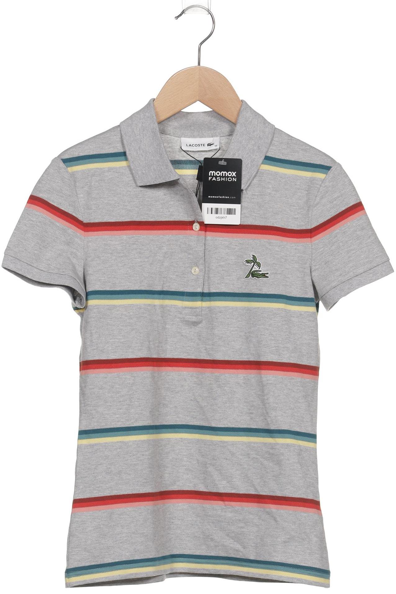 

Lacoste Damen Poloshirt, grau, Gr. 36