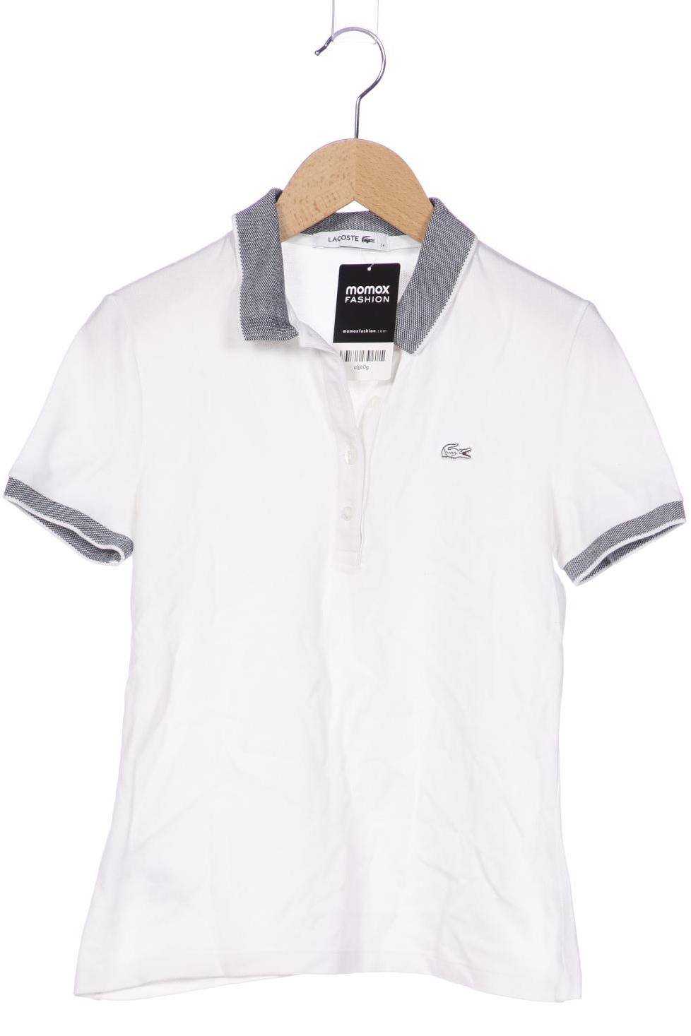 

Lacoste Damen Poloshirt, weiß, Gr. 34