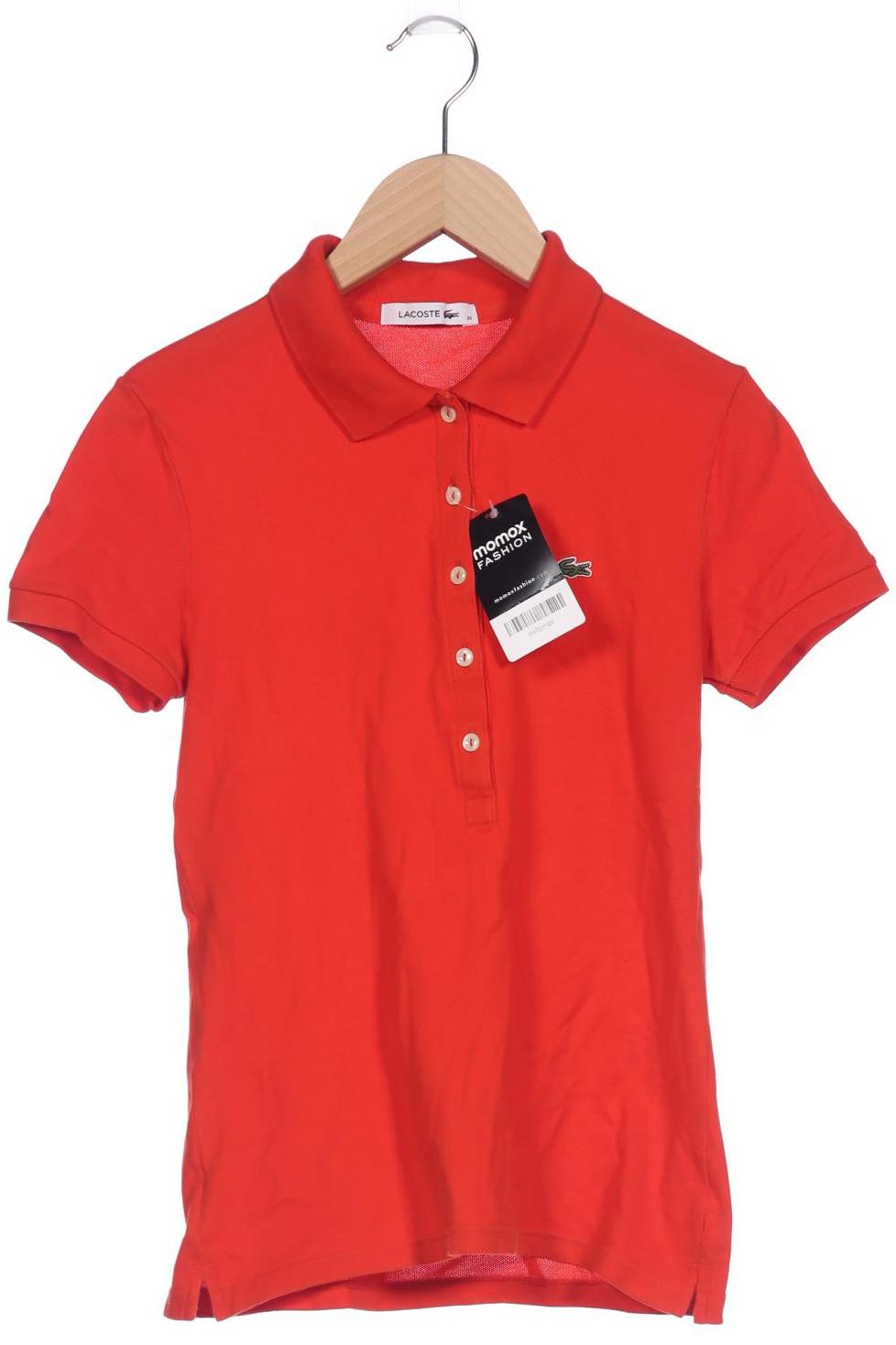 

Lacoste Damen Poloshirt, orange, Gr. 36