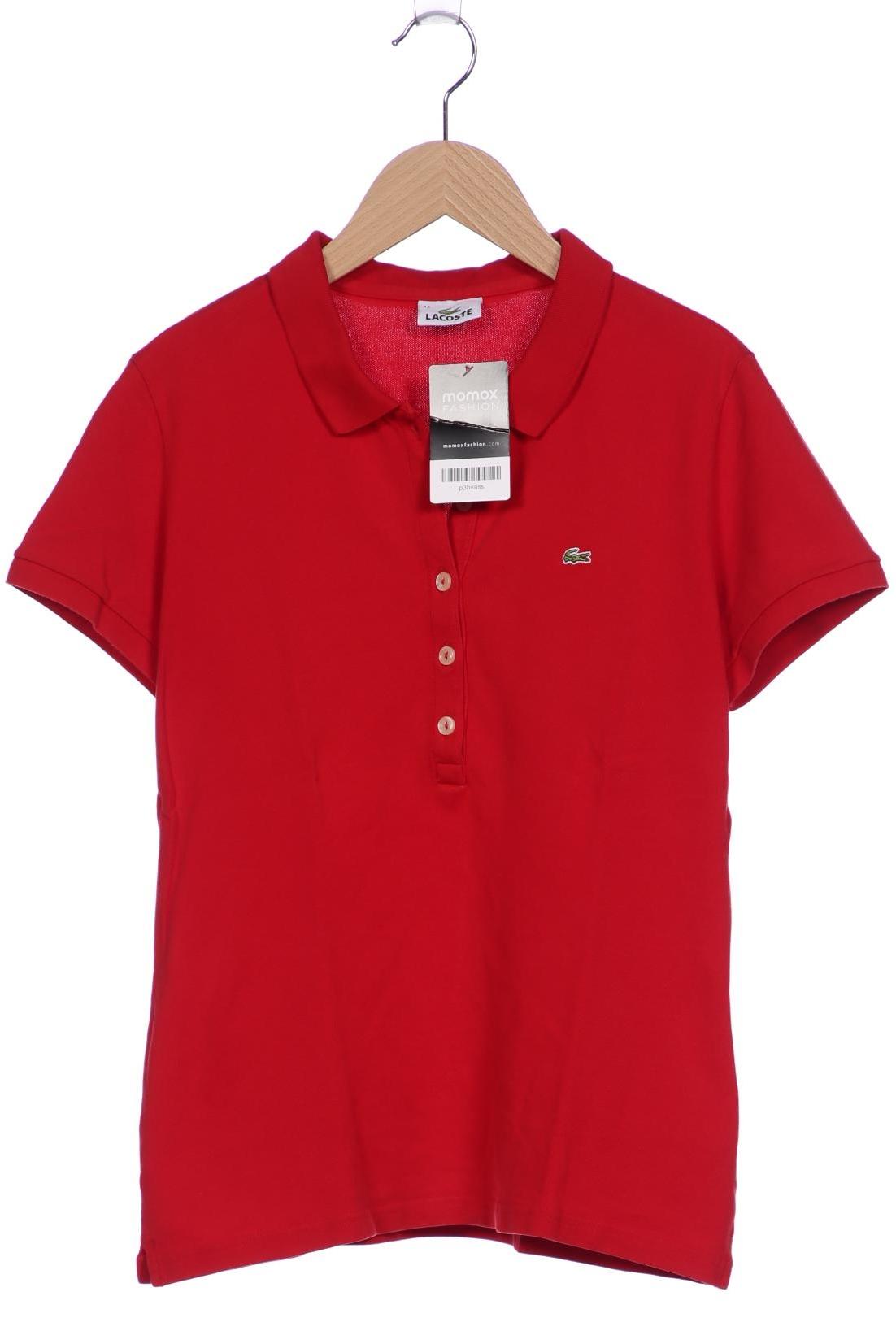 

Lacoste Damen Poloshirt, rot, Gr. 44
