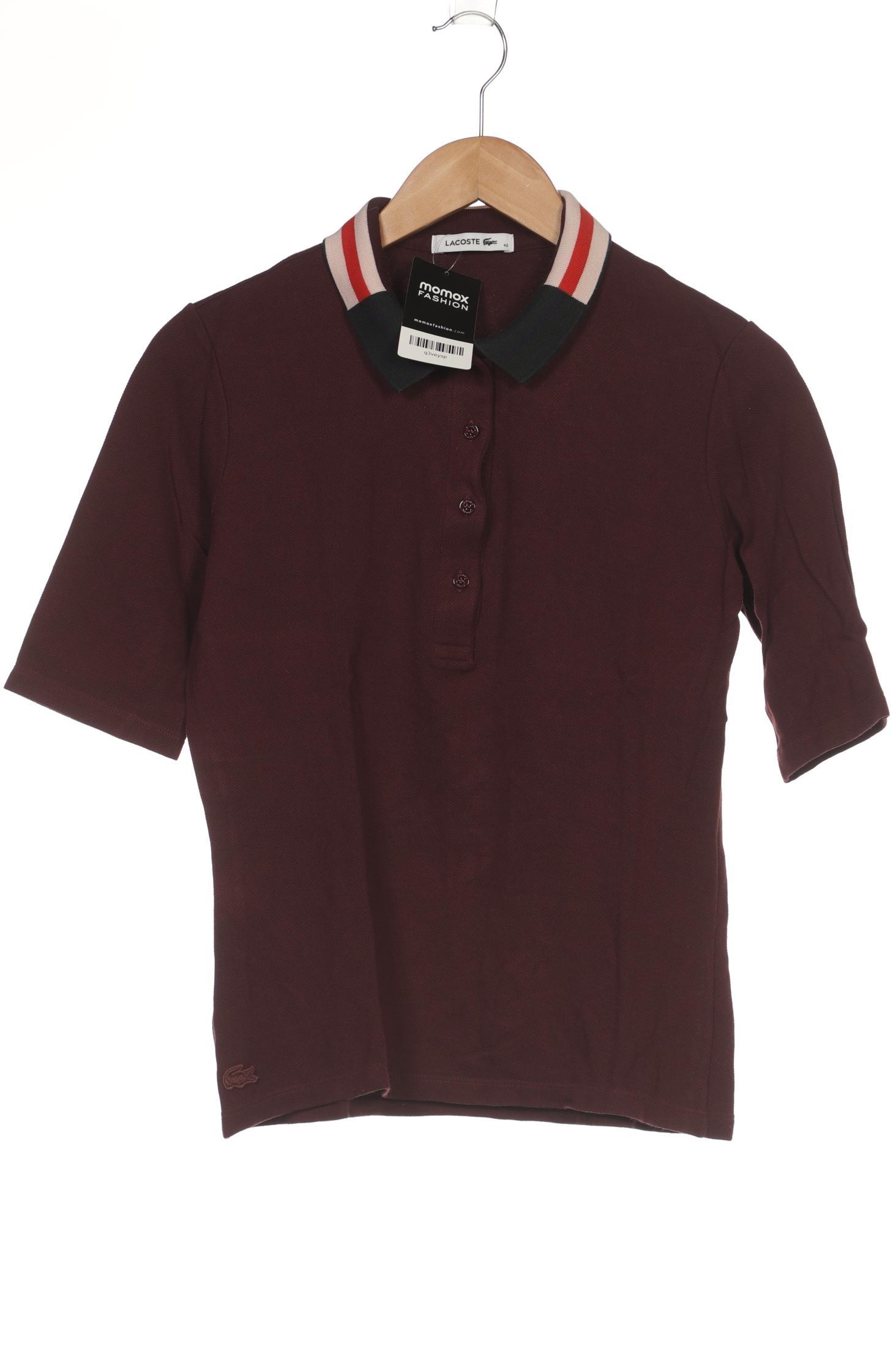 

Lacoste Damen Poloshirt, bordeaux, Gr. 42