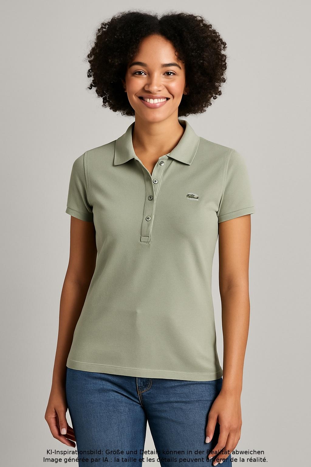 

Lacoste Damen Poloshirt, hellgrün, Gr. 36