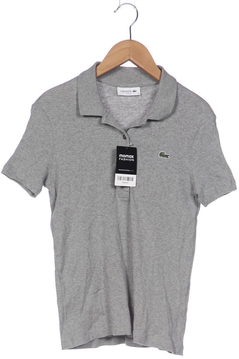 

Lacoste Damen Poloshirt, grau, Gr. 36