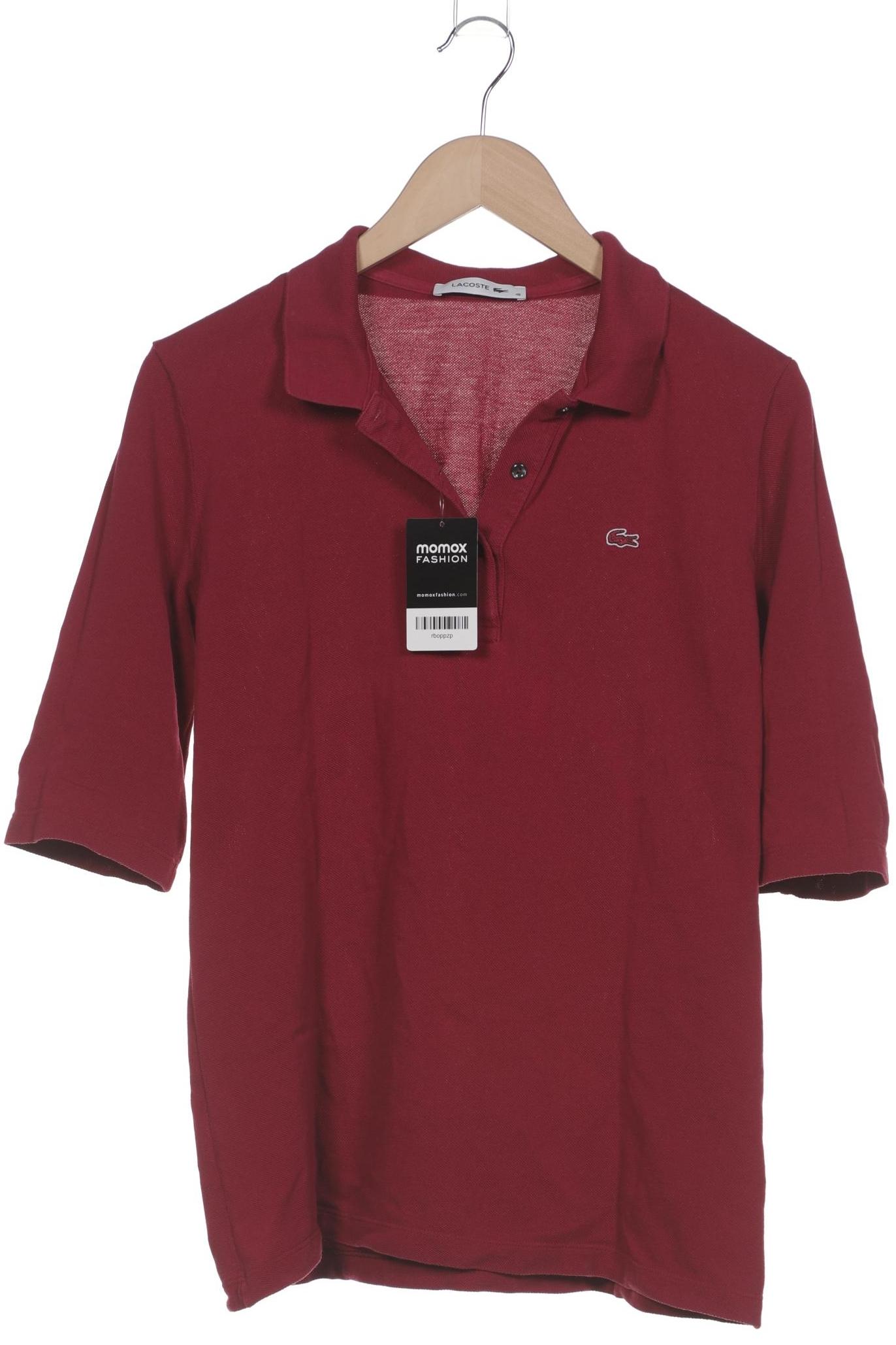 

Lacoste Damen Poloshirt, bordeaux, Gr. 46