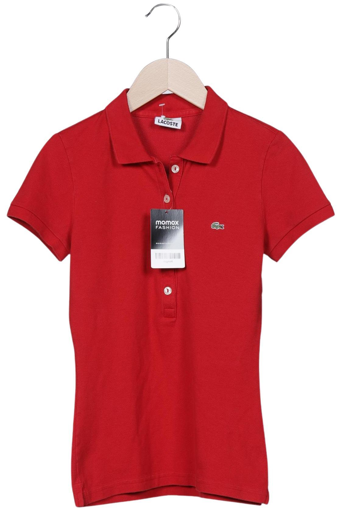 

Lacoste Damen Poloshirt, rot, Gr. 34