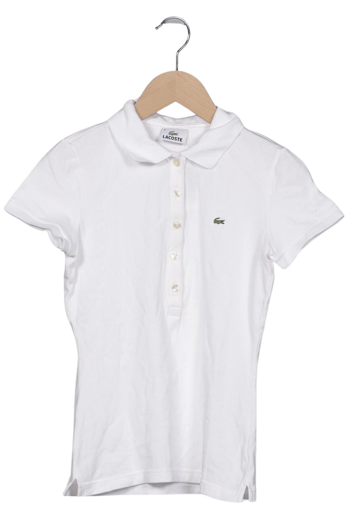 

Lacoste Damen Poloshirt, weiß, Gr. 36