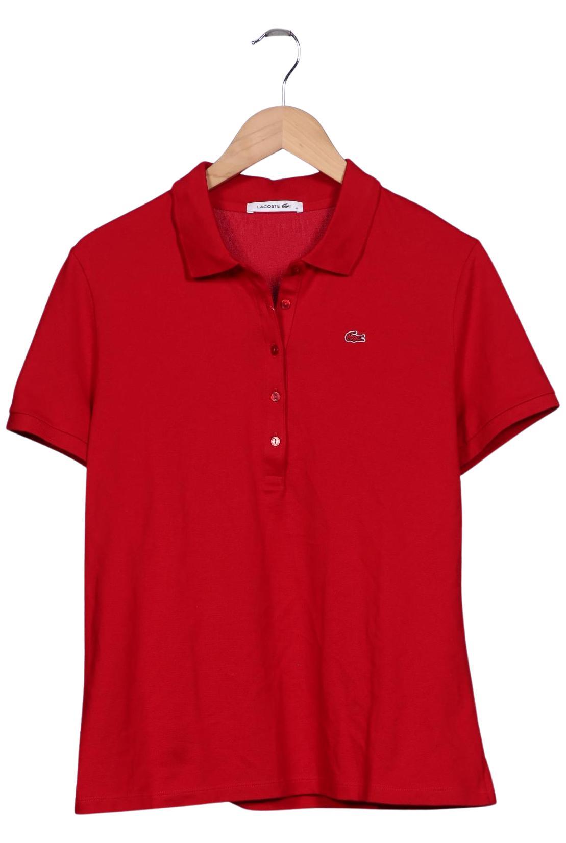 

Lacoste Damen Poloshirt, rot, Gr. 48